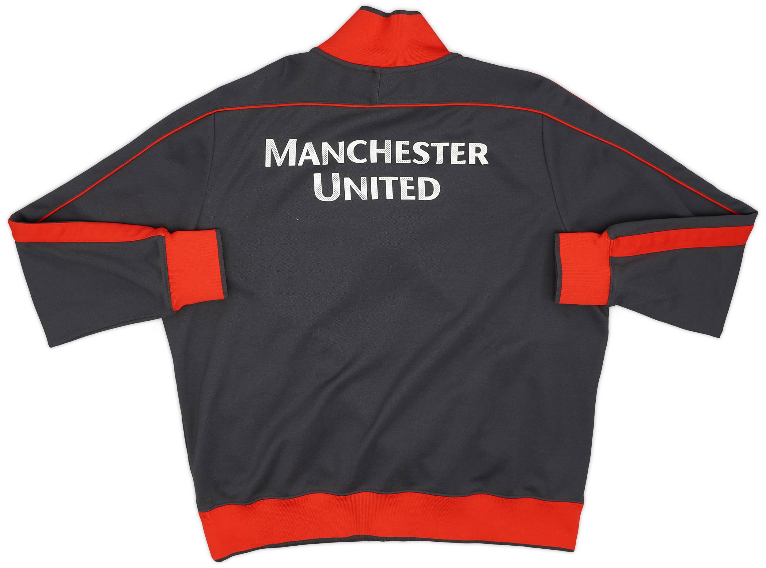 2010-11 Manchester United Nike Track Jacket - 9/10 - (XXL)