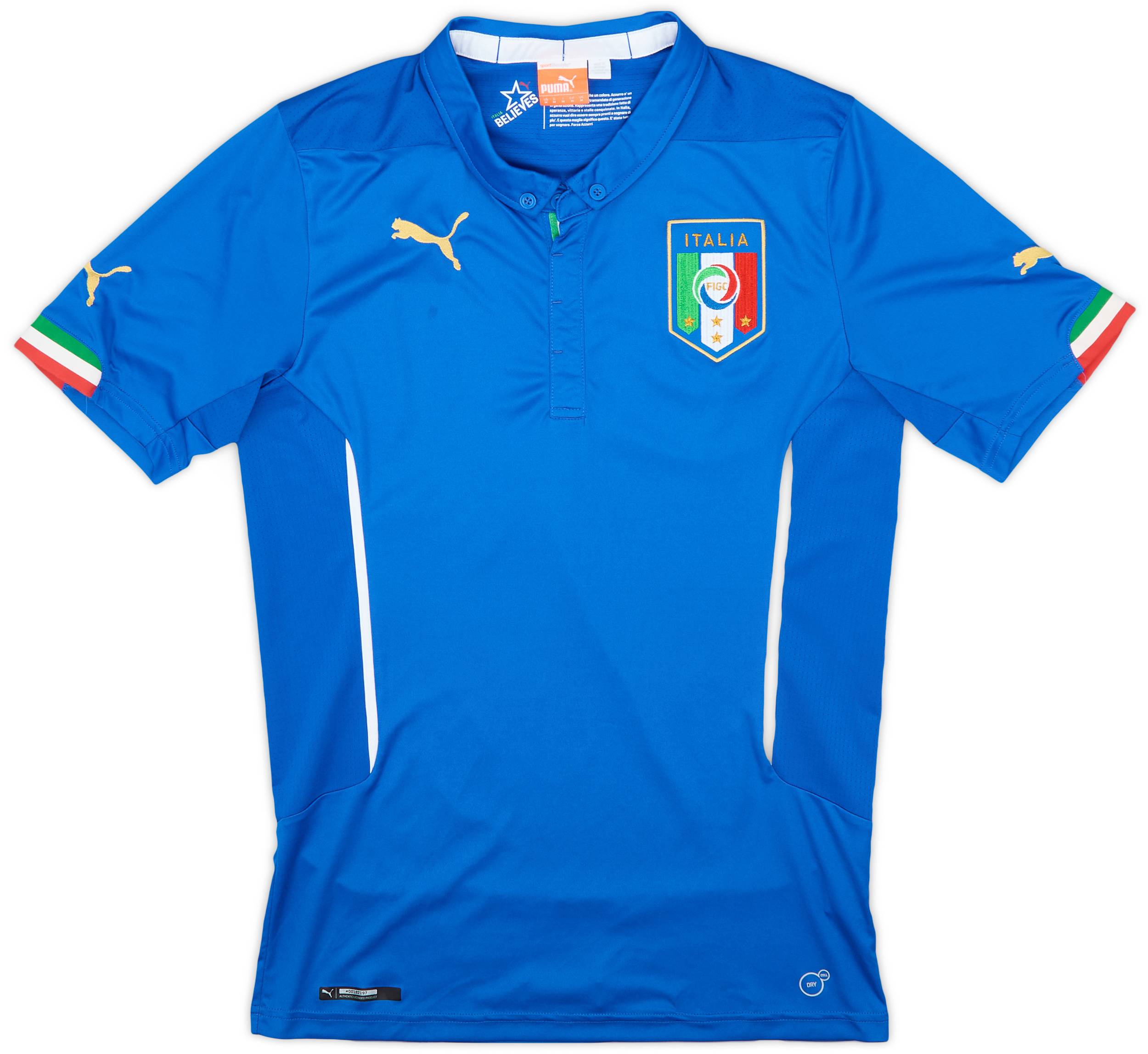 2014-15 Italy Home Shirt - 8/10 - (M)