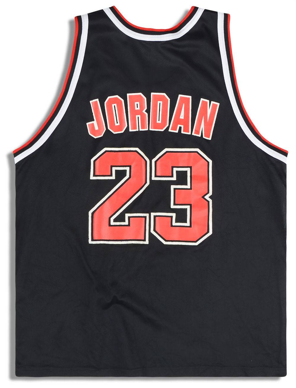 NFL BULLS JORDAN 23 ユニフォーム XL 1996-97 Chicago Bulls Jordan #23 Champion Jersey (Alternate) XL
