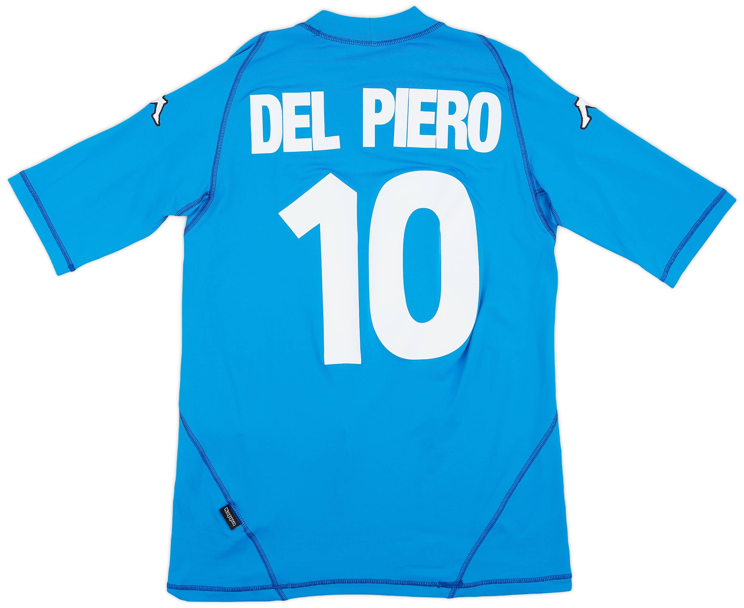 【誠実】 Shirt Home Italy 2000-01 Del (L) #10 Piero ウェア