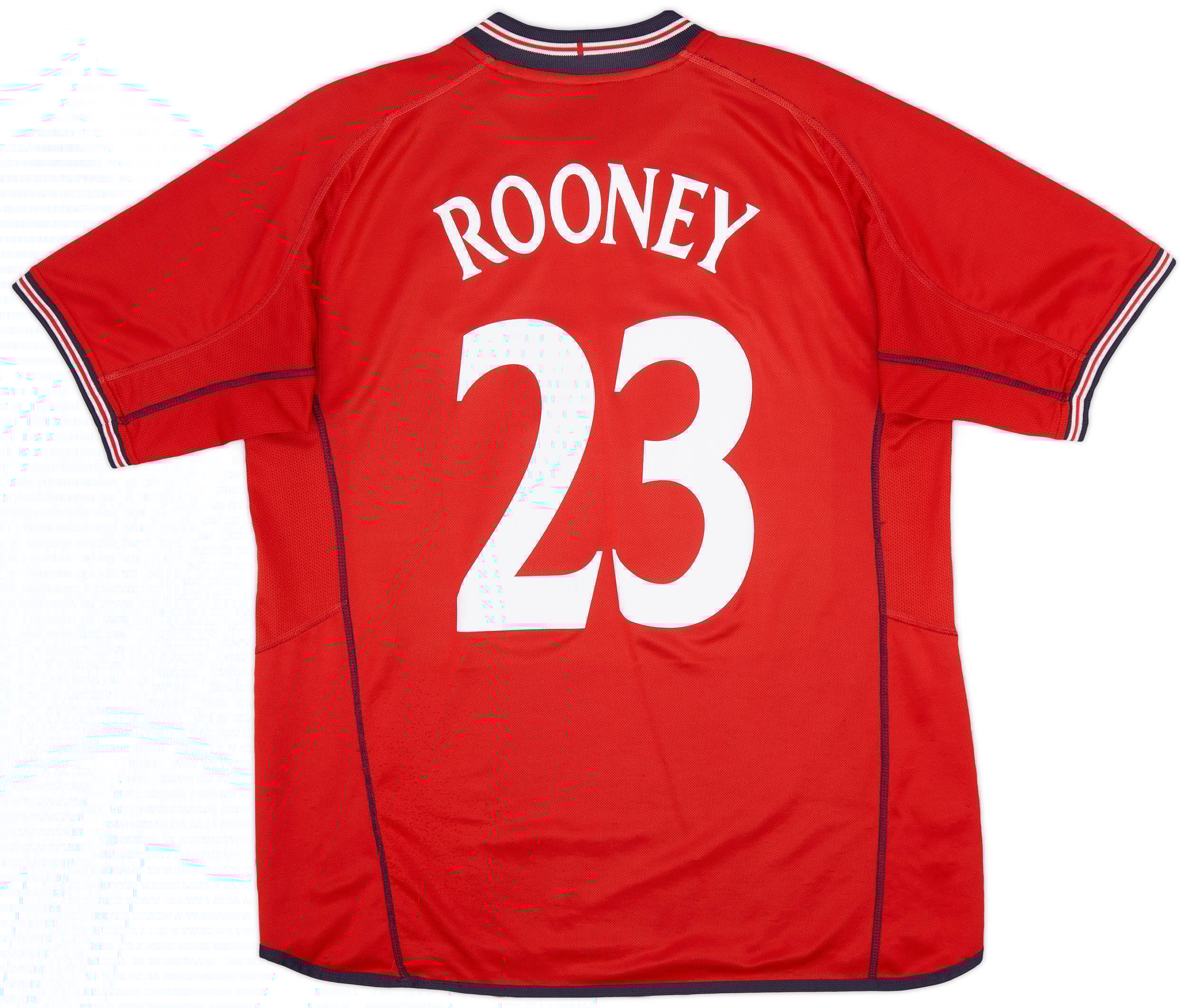 2002-04 England Away Shirt Rooney #23 - 6/10 - (XL)