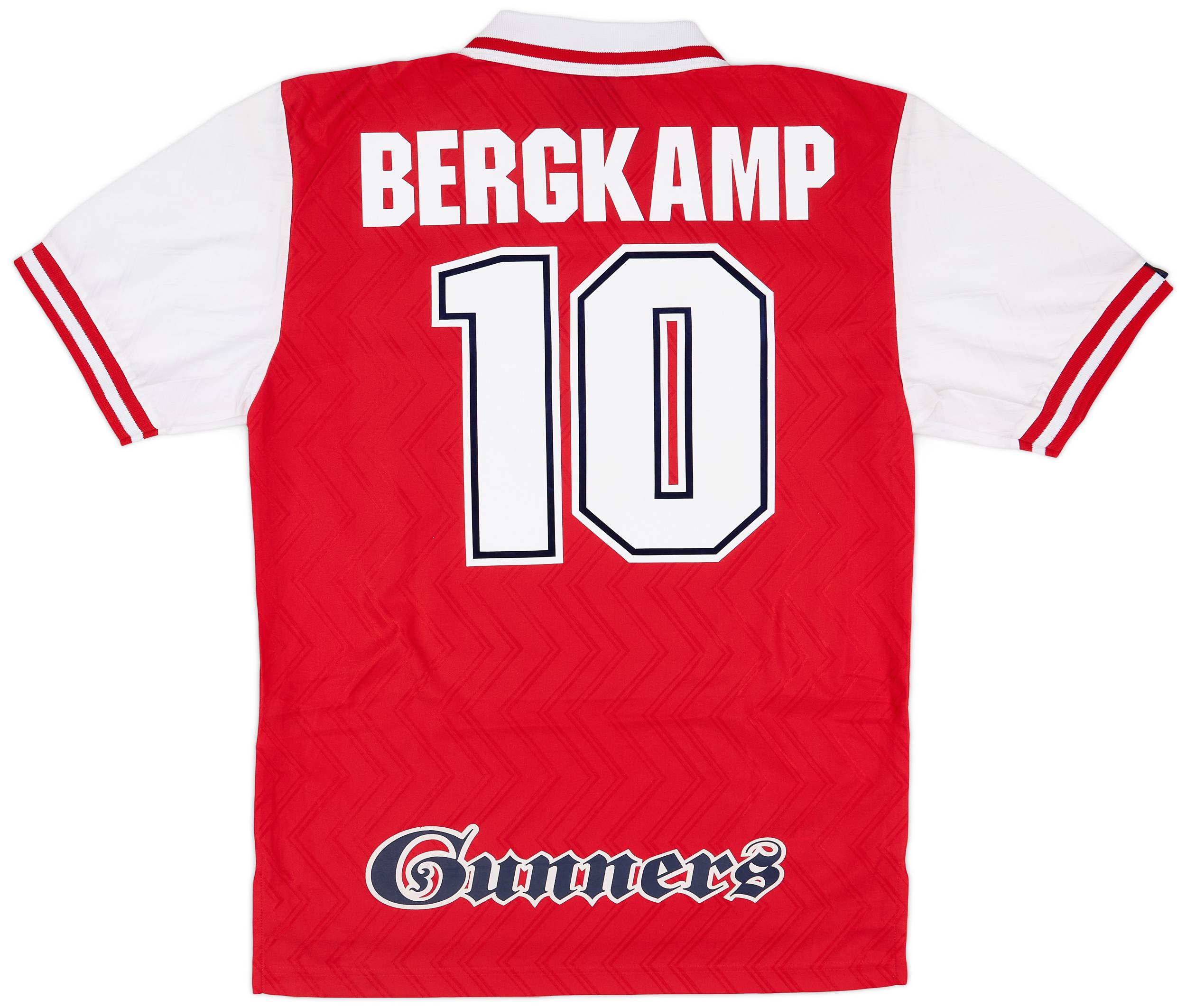 1996-98 Arsenal Home Shirt Bergkamp #10 - 7/10 - (M)