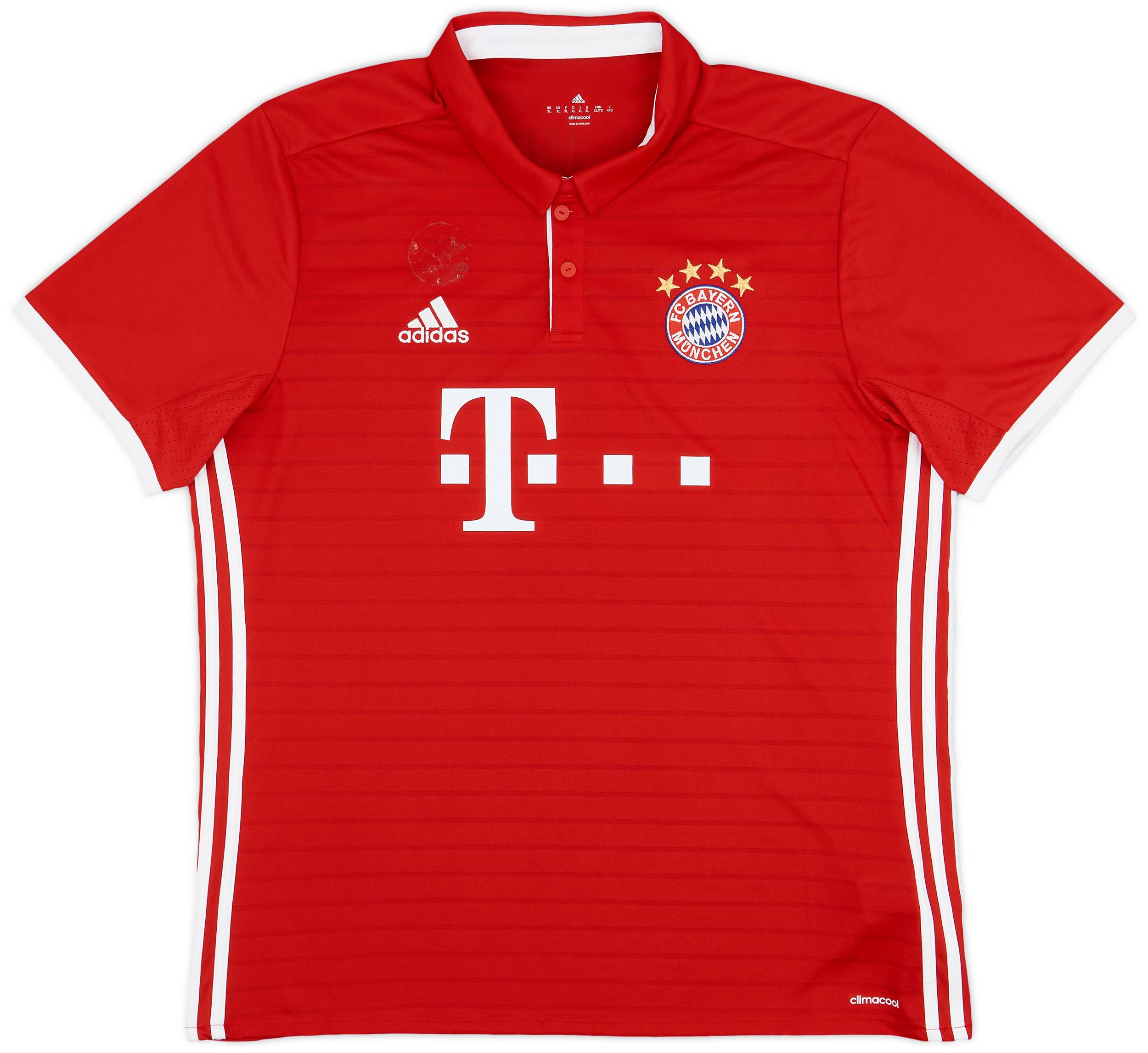 2016-17 Bayern Munich Home Shirt - 7/10 - (XL)