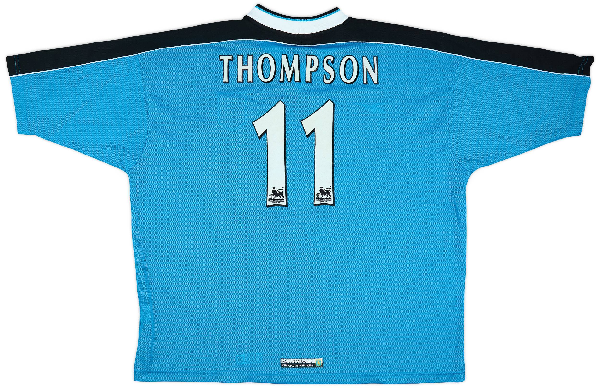 1998-99 Aston Villa Away Shirt Thompson #11 - 7/10 - (XXL)