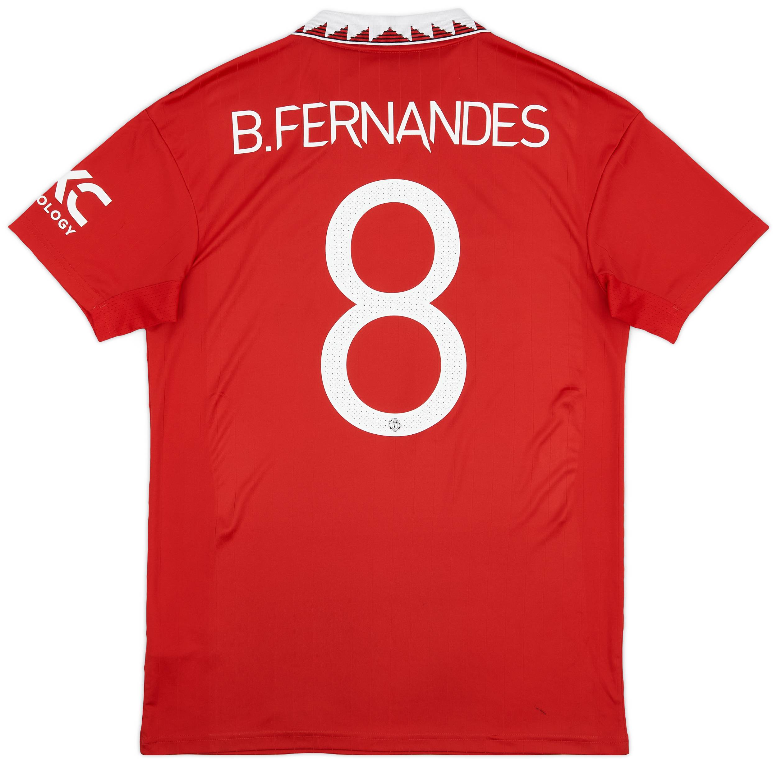 2022-23 Manchester United Home Shirt B. Fernandes #8 - 8/10 - (M)