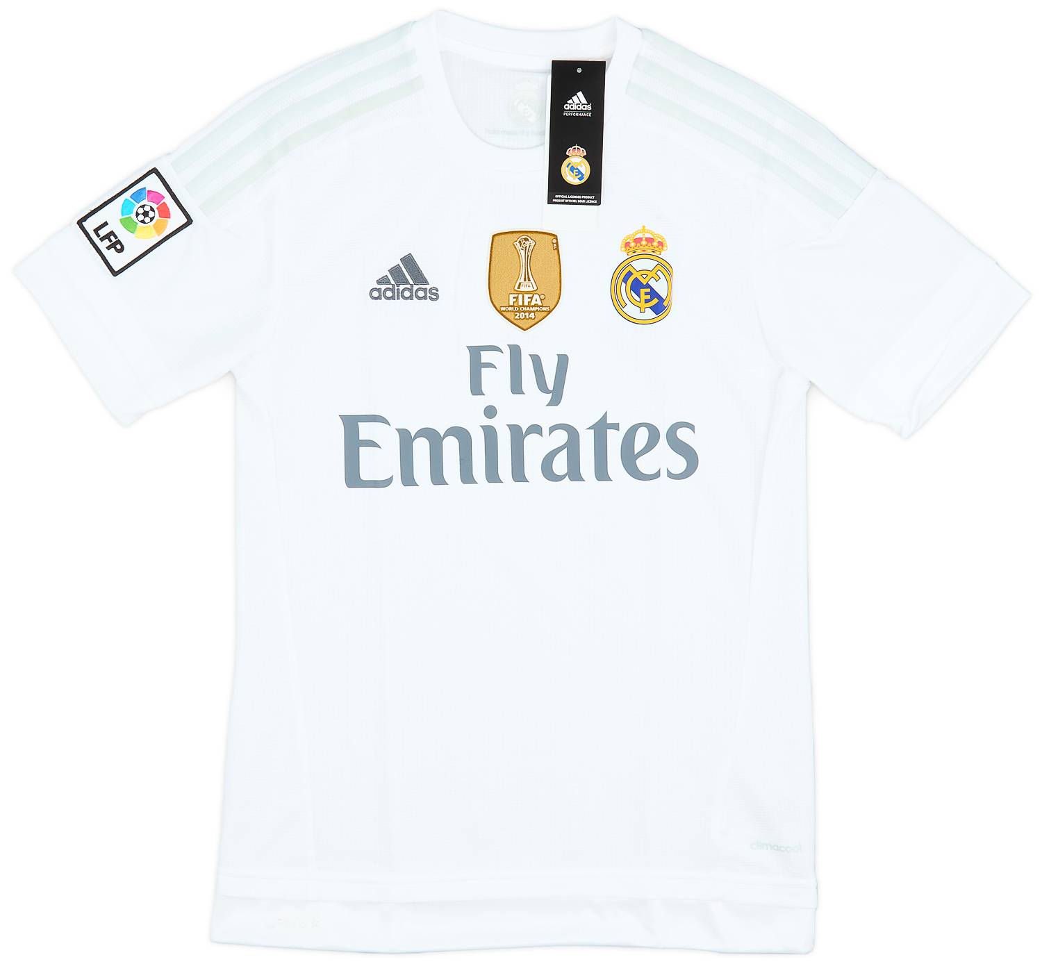 2015-16 Real Madrid Home Shirt (XS)