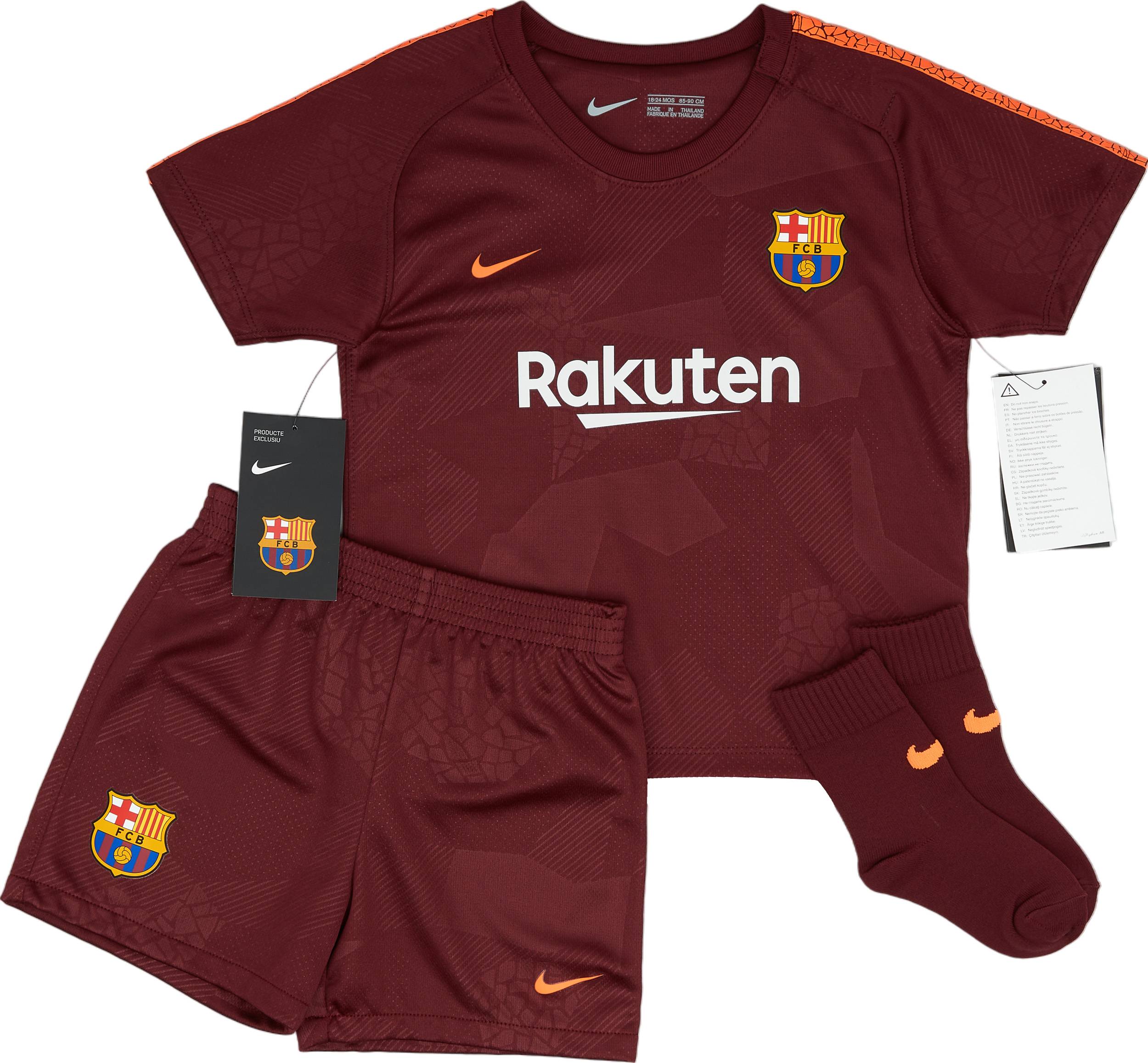 2017-18 Barcelona Third Full Kit (BABY)
