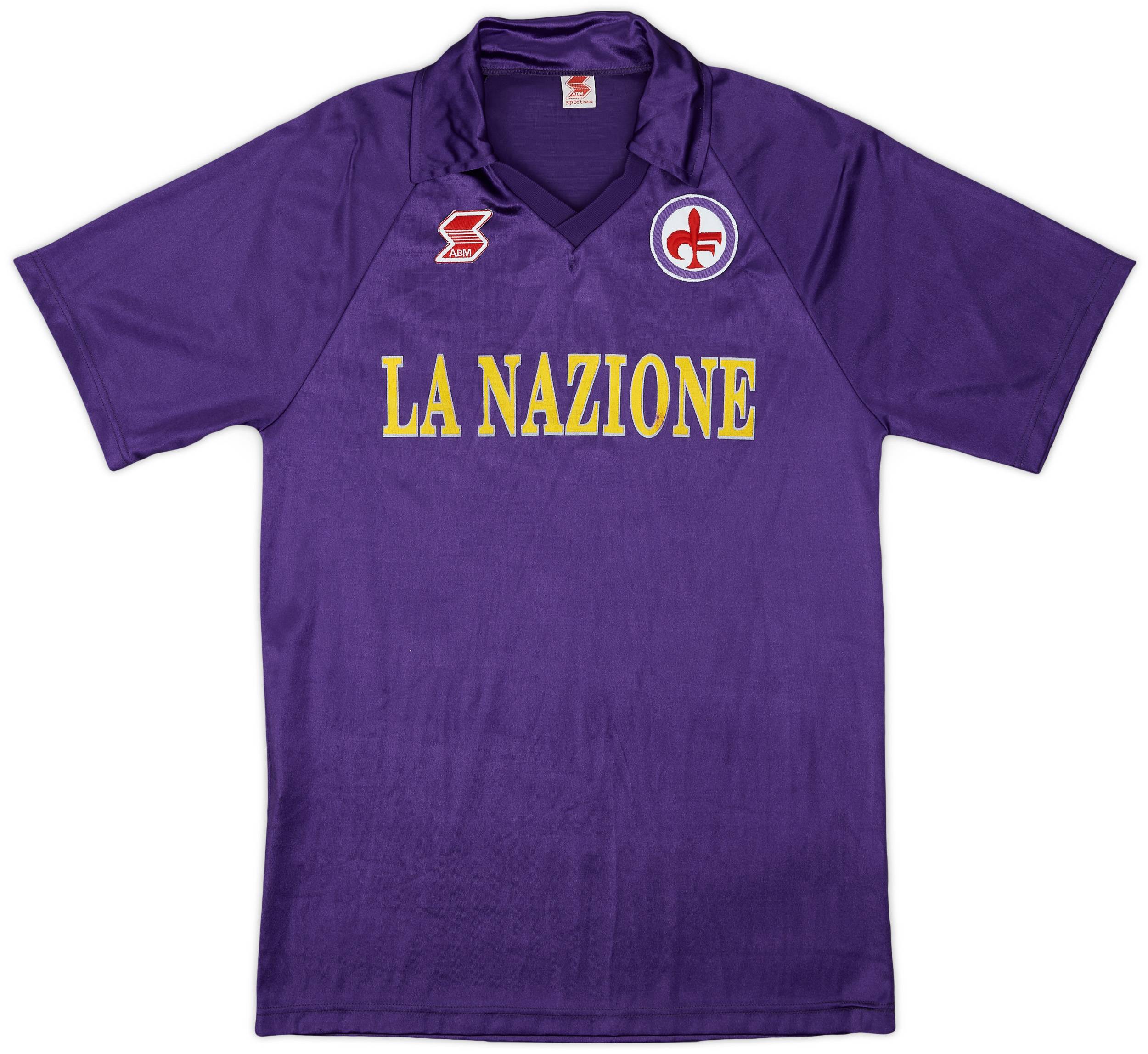 1989-90 Fiorentina Home Shirt - 8/10 - (S)