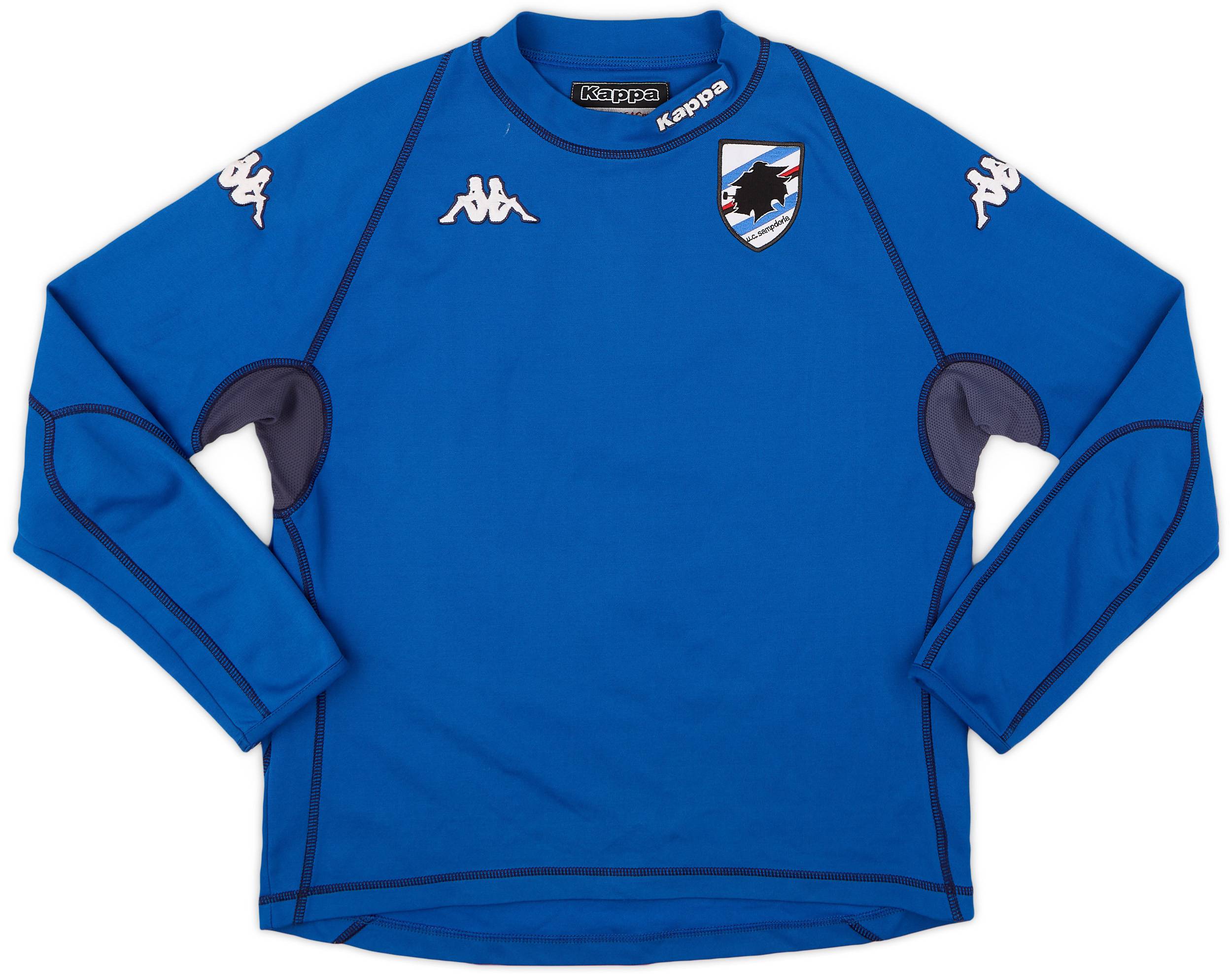 2004-05 Sampdoria Kappa L/S Training Shirt - 7/10 - (YXXL)