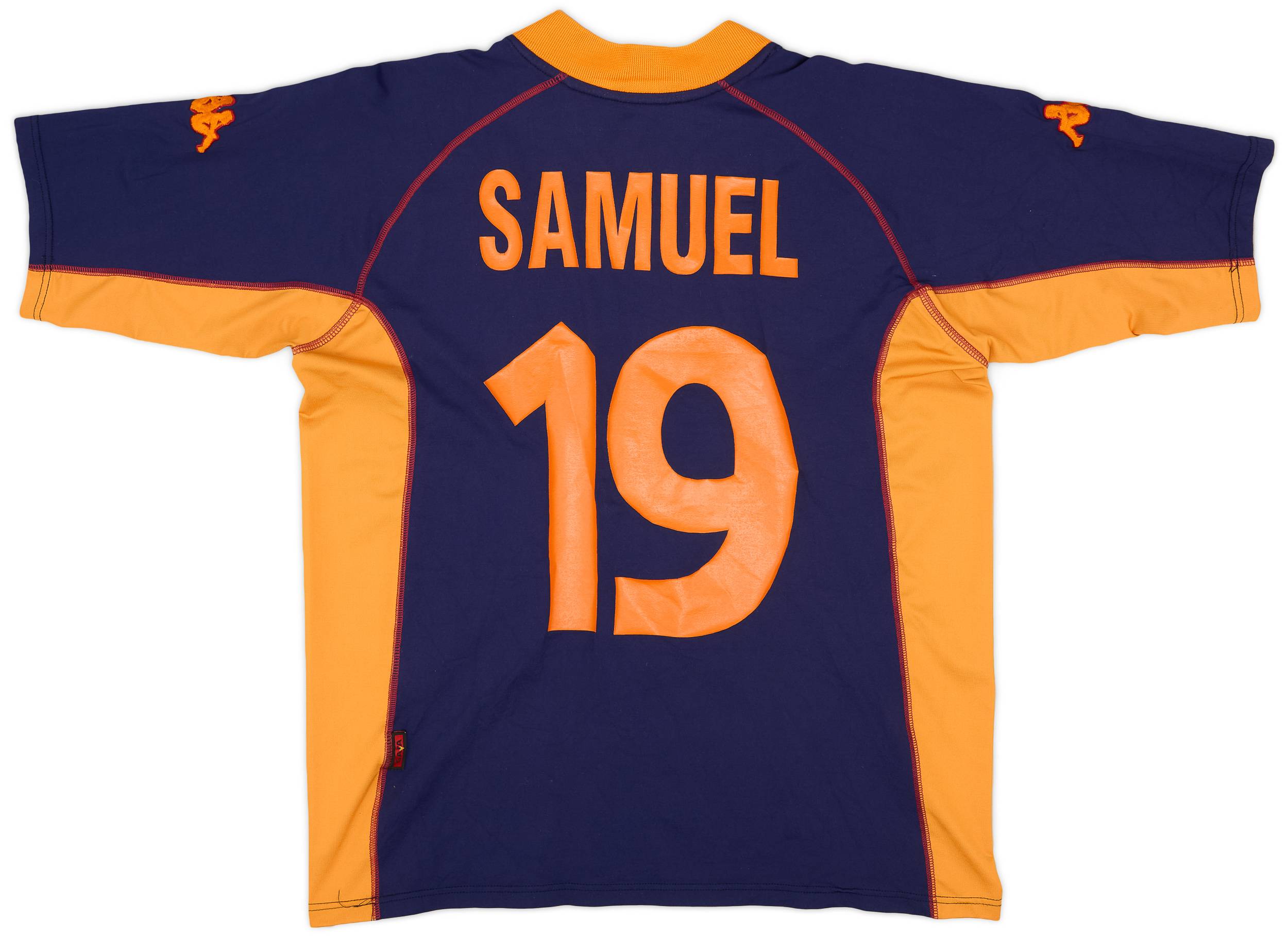 2001-02 Roma Third Shirt Samuel #19 - 7/10 - (XL)