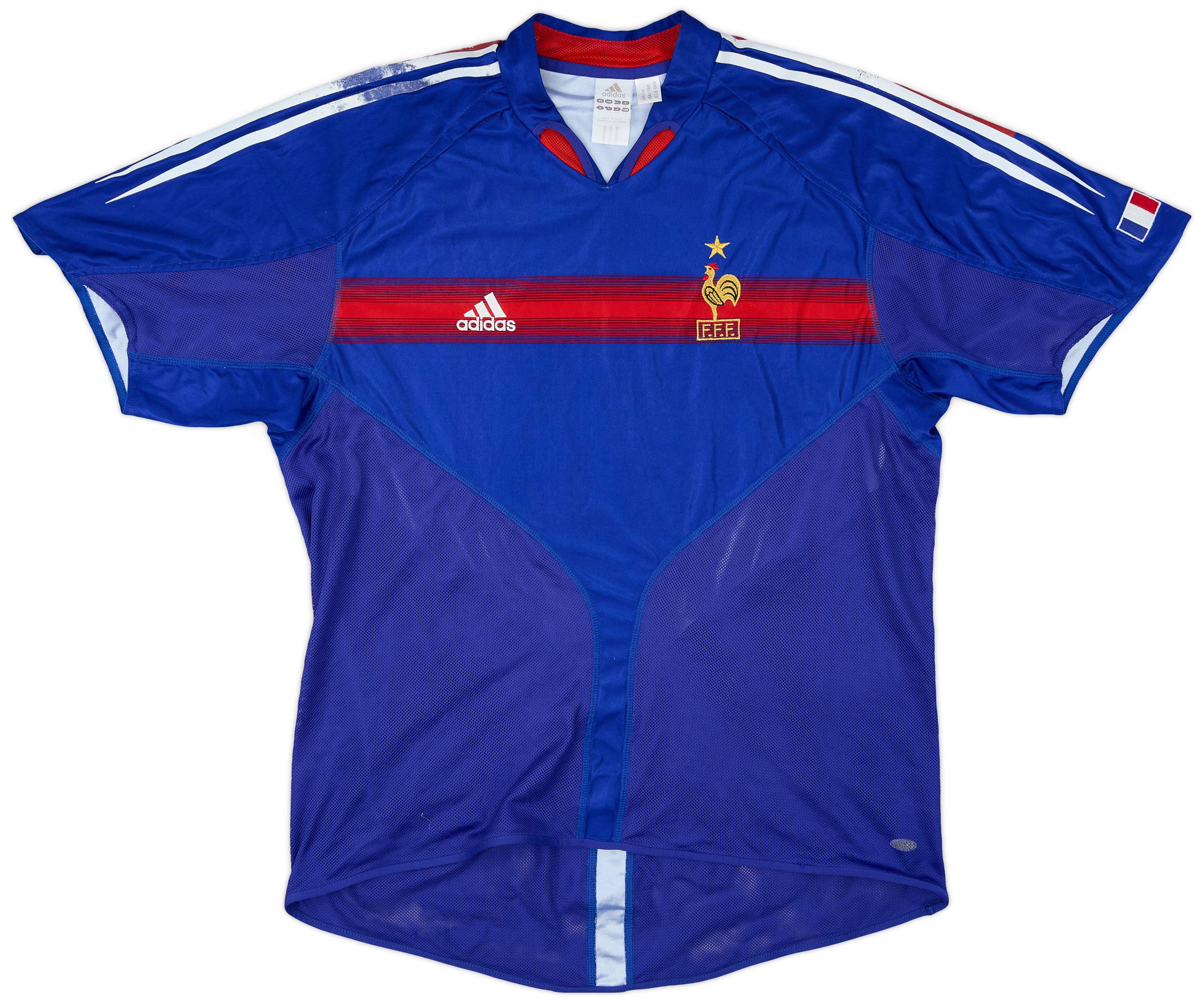 2004-06 France Home Shirt - 5/10 - (L)