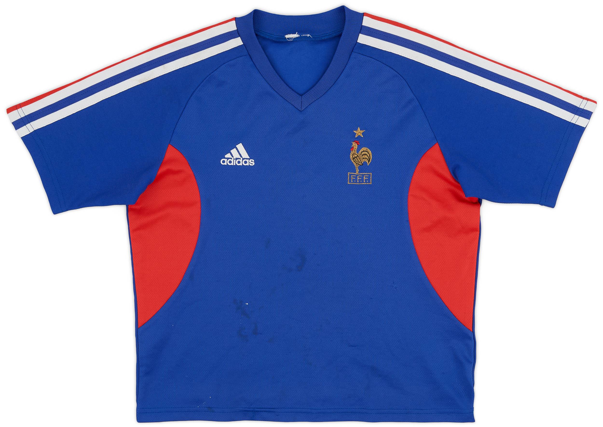 2002-04 France Home Shirt - 5/10 - (M.Boys)