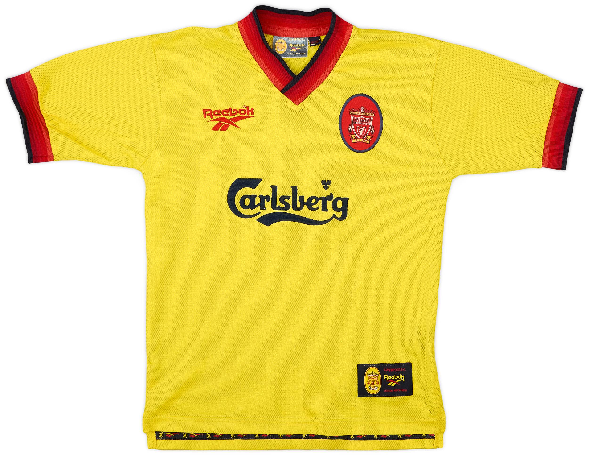 1997-99 Liverpool Away Shirt - 9/10 - (M.Boys)