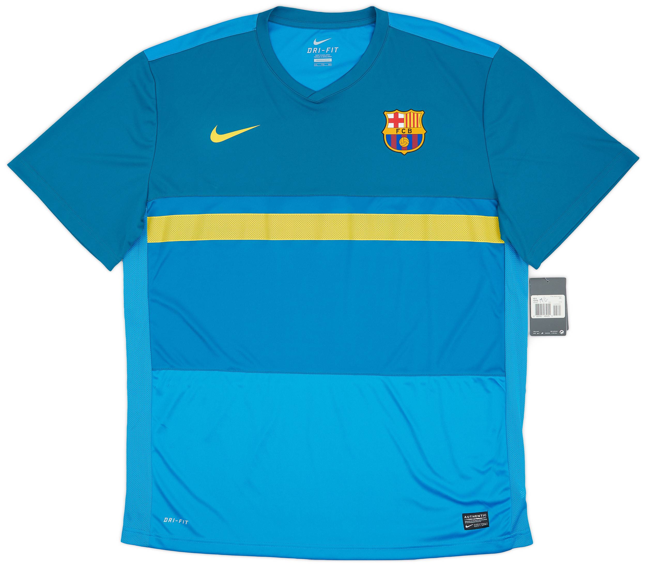 2011-12 Barcelona Nike Training Shirt (XXL)