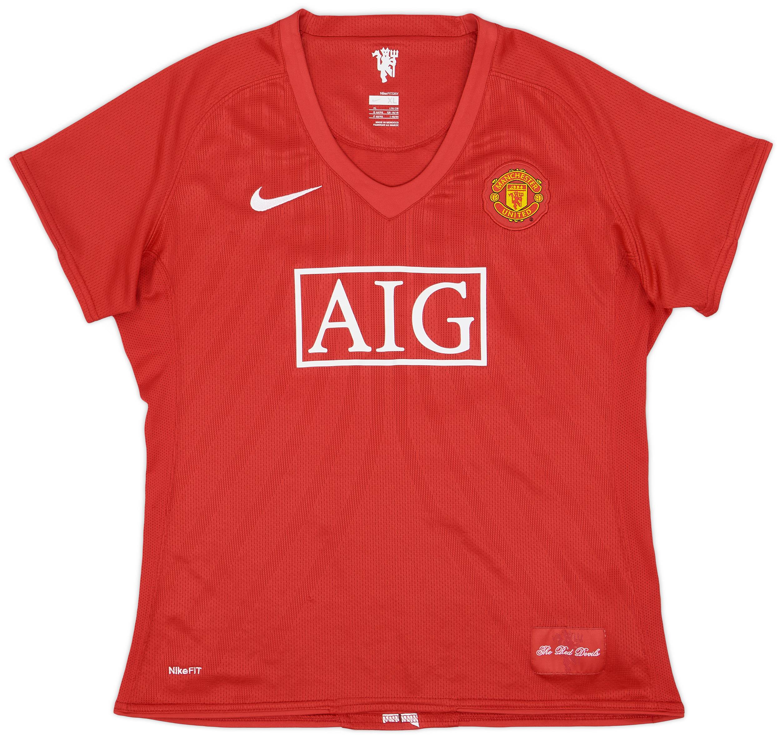 豊富なギフト United Manchester 2007-09 Home 7/10 - #41 Macheda Shirt ウェア