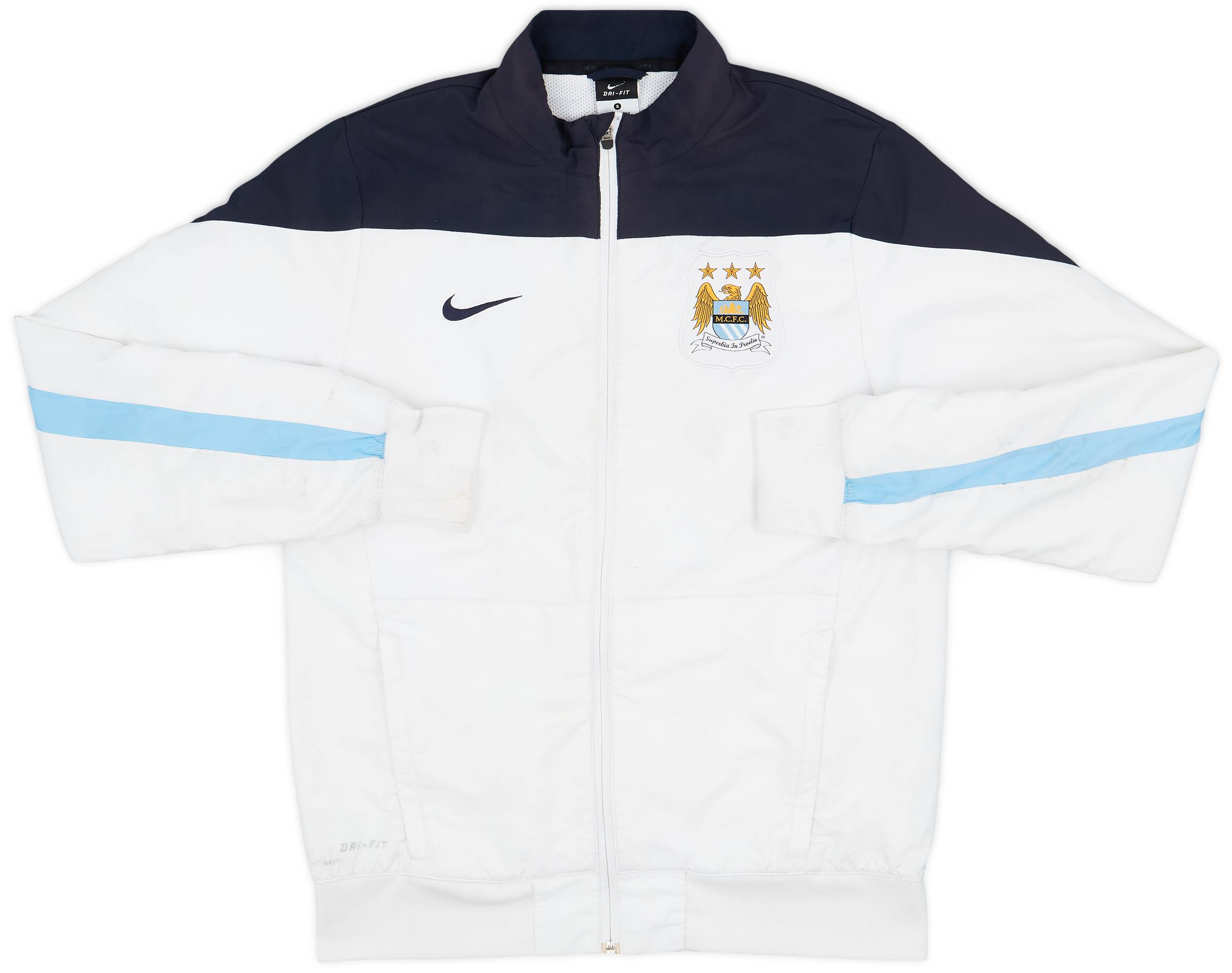 2013-14 Manchester City Nike Track Jacket - 3/10 - (S)