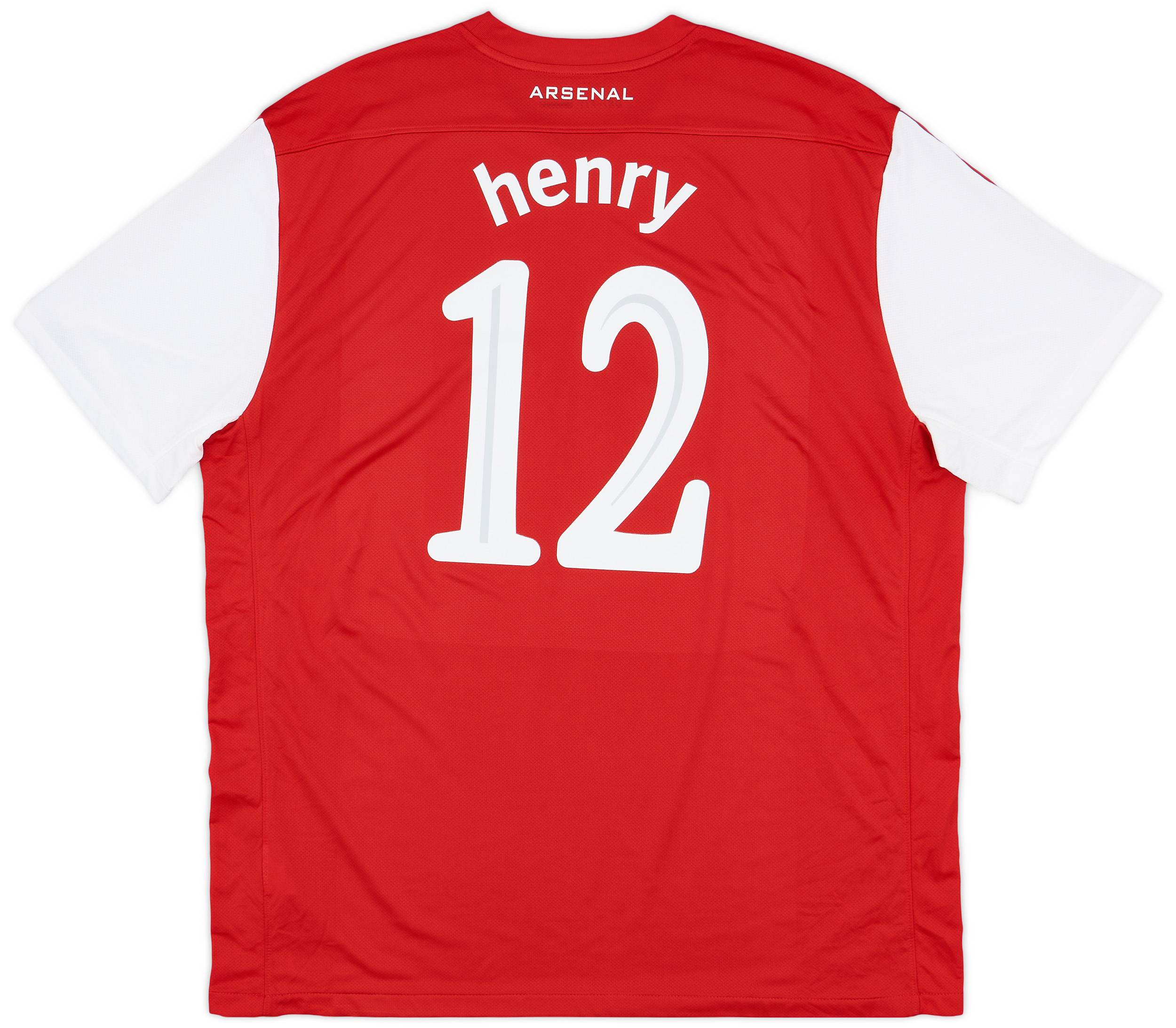 2011-12 Arsenal Home Shirt Henry #12 - 8/10 - (XXL)