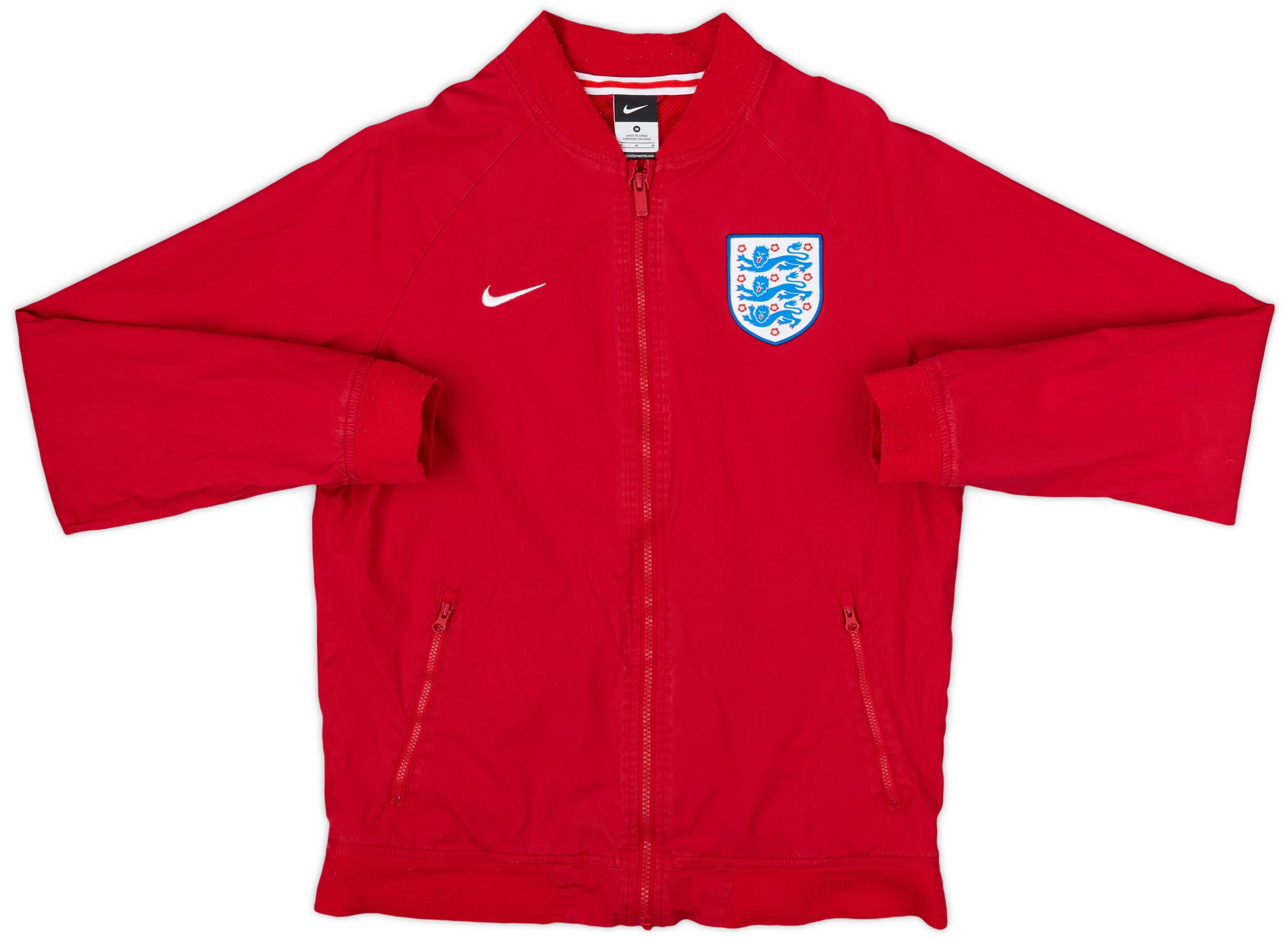 2016-17 England Nike Anthem Jacket - 9/10 - (M)