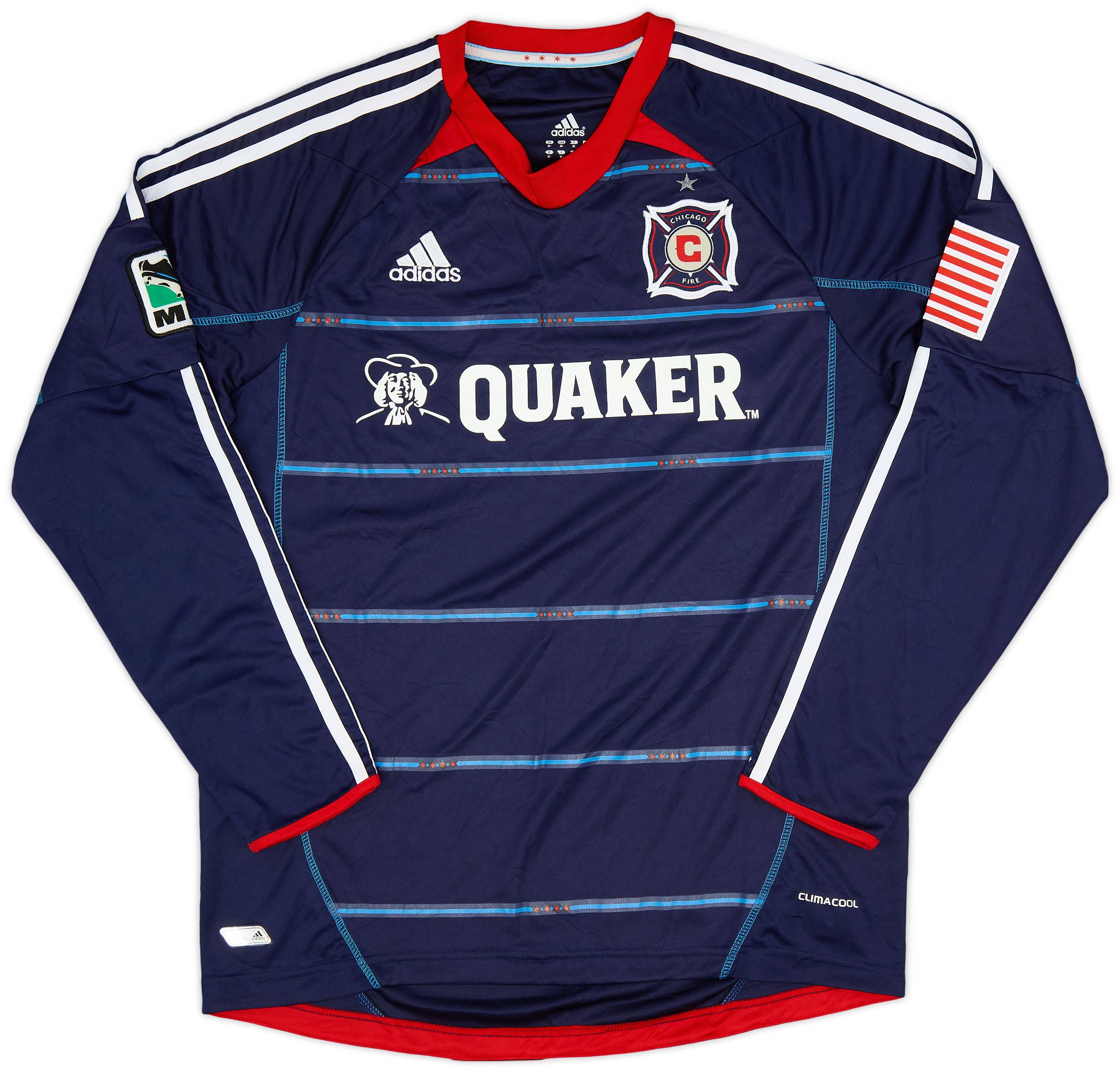 2012-14 Chicago Fire Away L/S Shirt - 8/10 - (M)