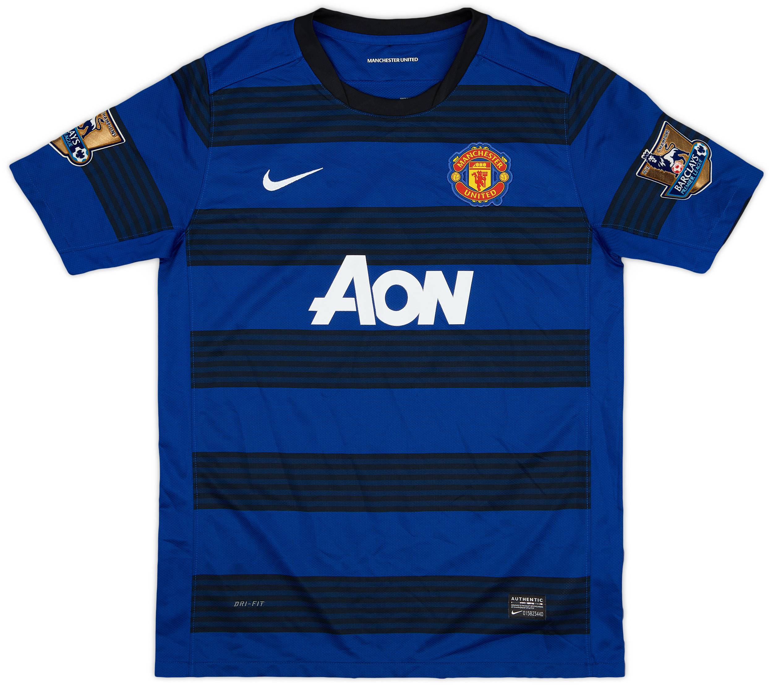 2011-13 Manchester United Away Shirt - 9/10 - (XL.Boys)