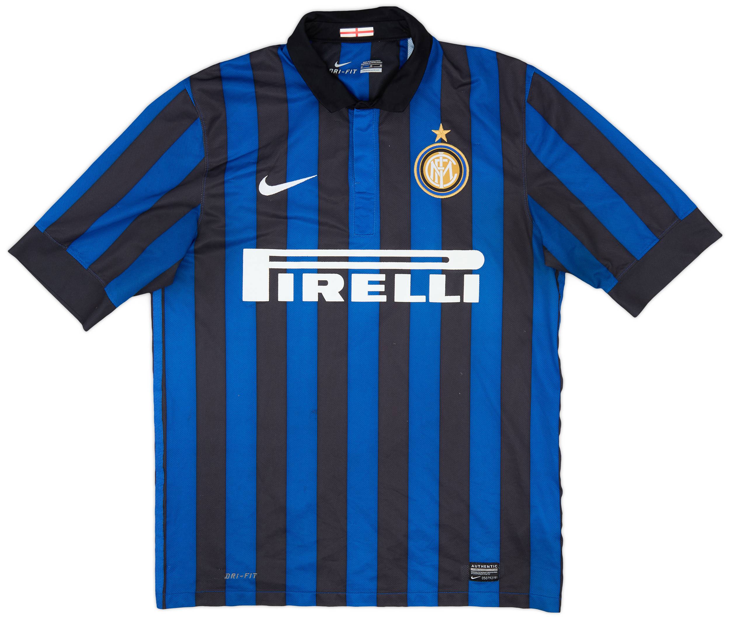 2011-12 Inter Milan Home Shirt - 7/10 - (M)