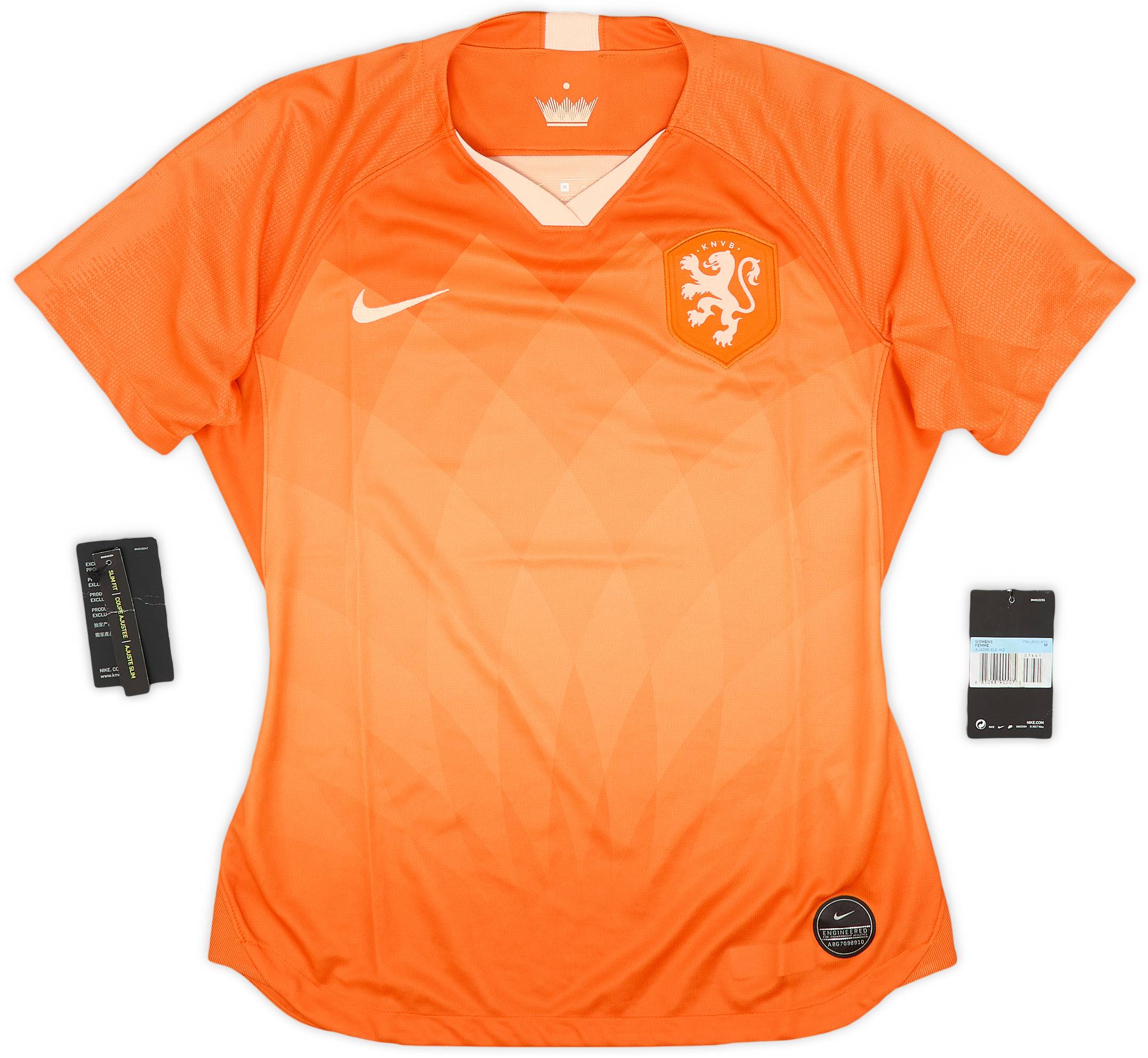 2019-20 Netherlands Women's Home Shirt (Women's M)
