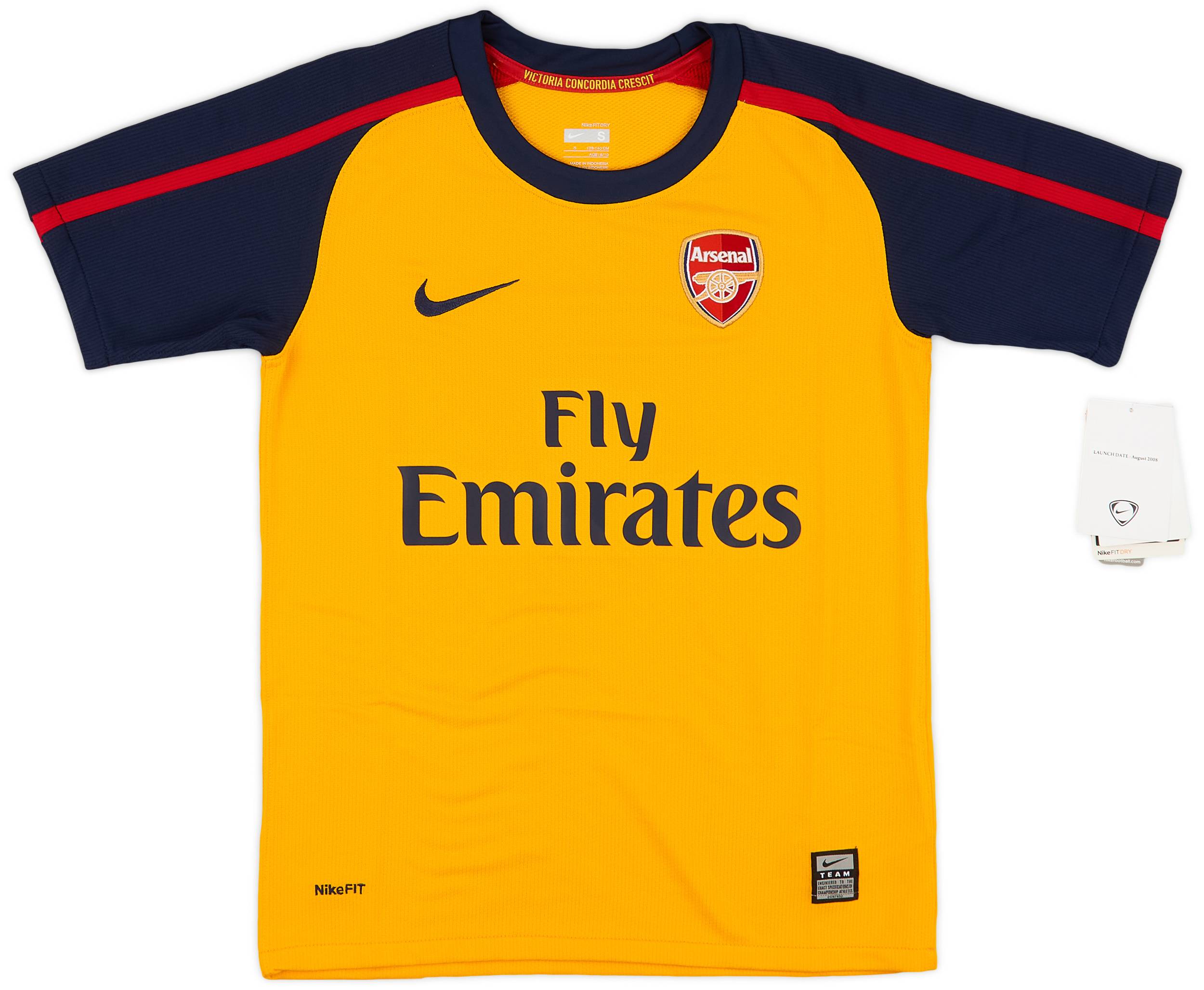 2008-09 Arsenal Away Shirt (S.Boys)