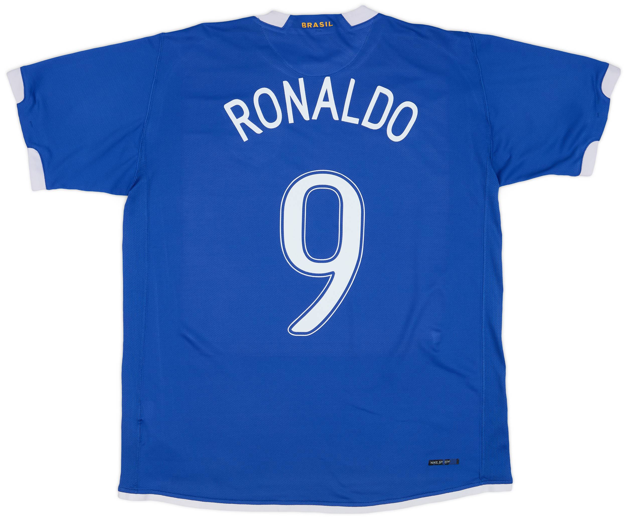 2006-07 Brazil Away Shirt Ronaldo #9 - 6/10 - (XL)