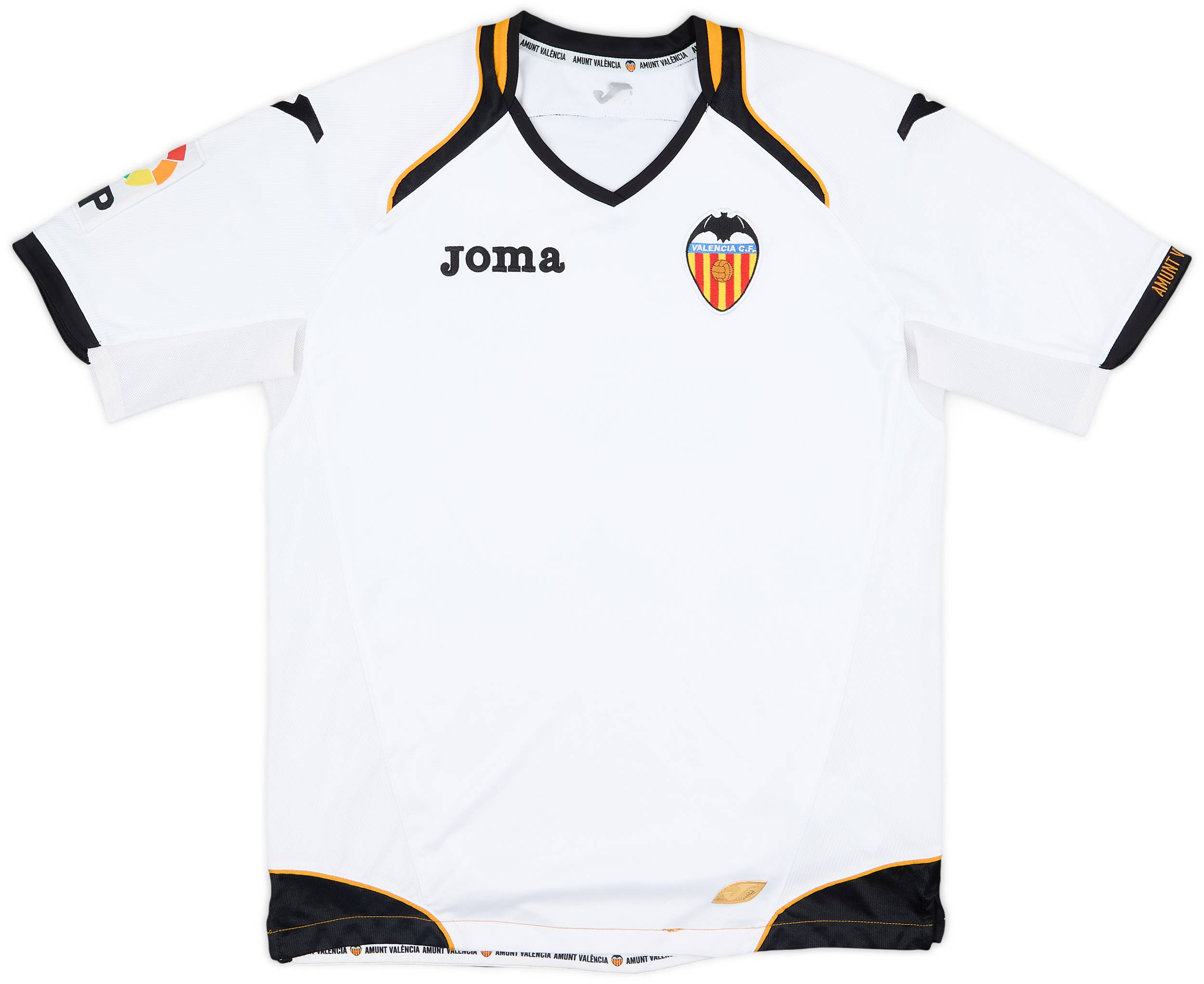 2011-12 Valencia Home Shirt - 9/10 - (S)