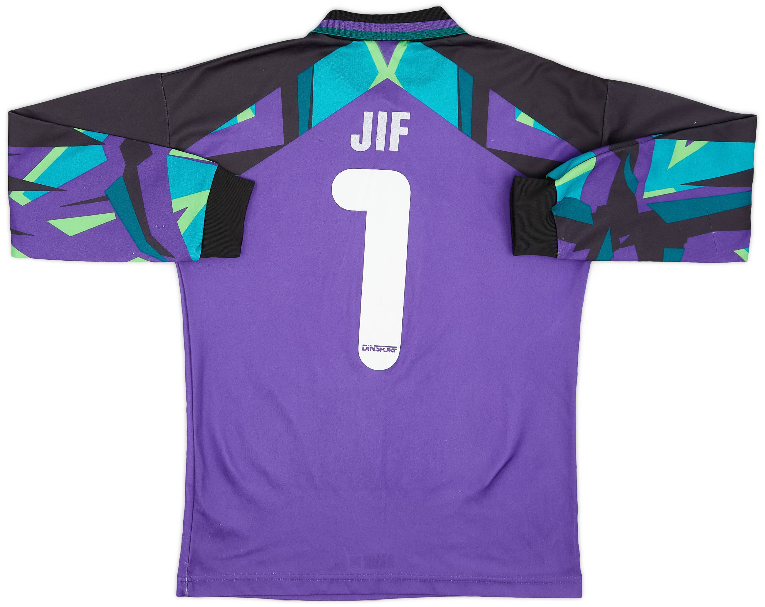 1990s Hummel Template GK Shirt Jif #1 - 7/10 - (XL.Boys)