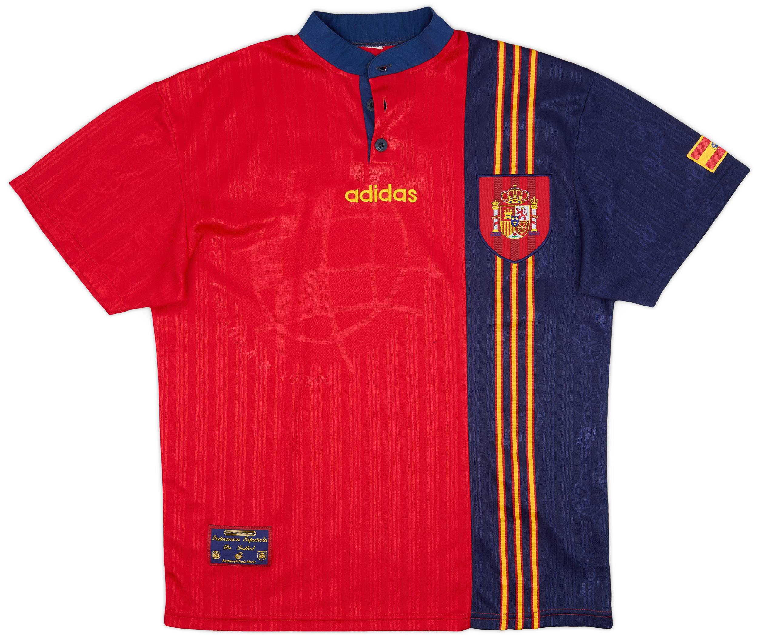 1996-98 Spain Home Shirt - 6/10 - (L)