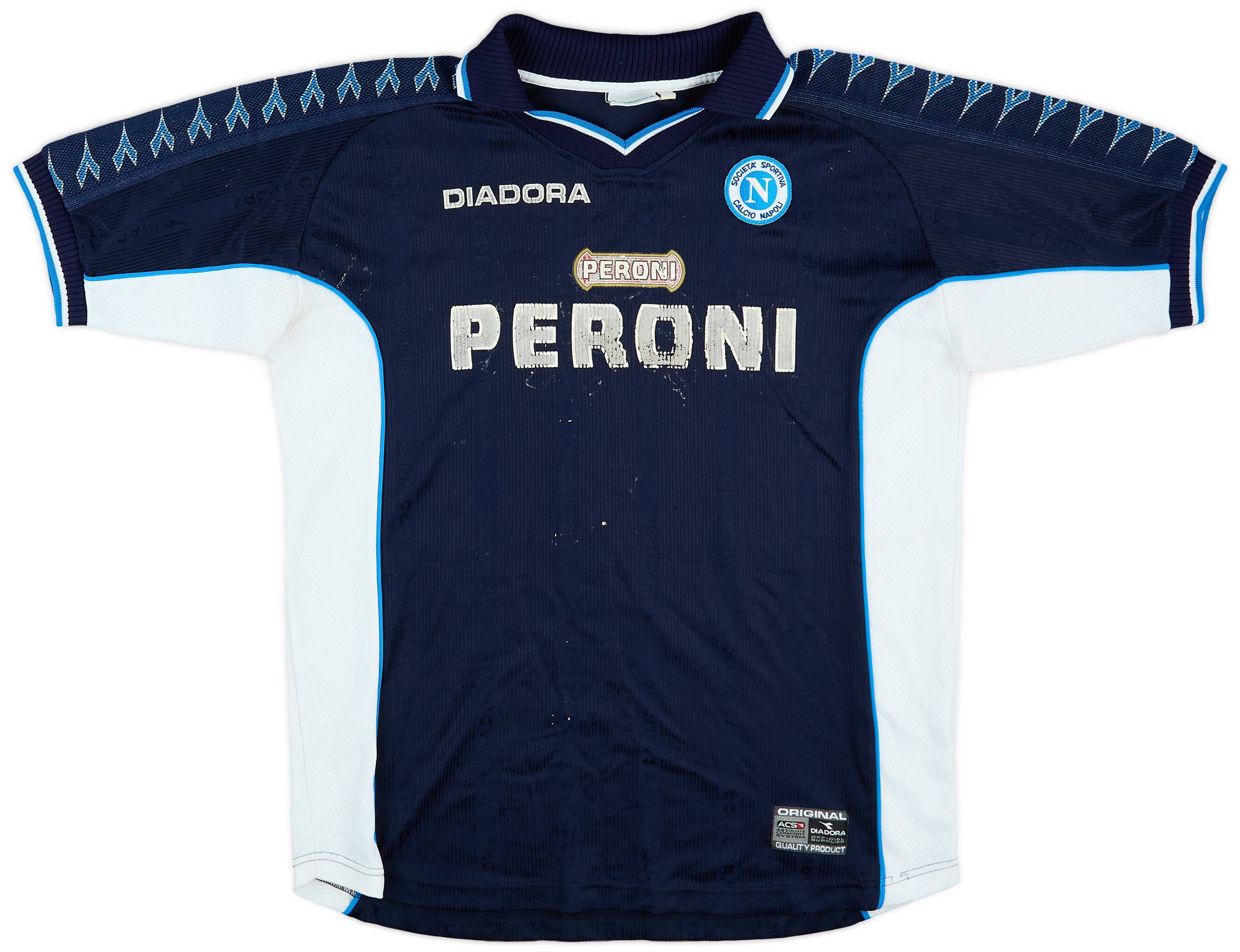 Kalinga Ashok Diadora Diablo Ssc Napoli 2000 Maglia Diadora Napoli