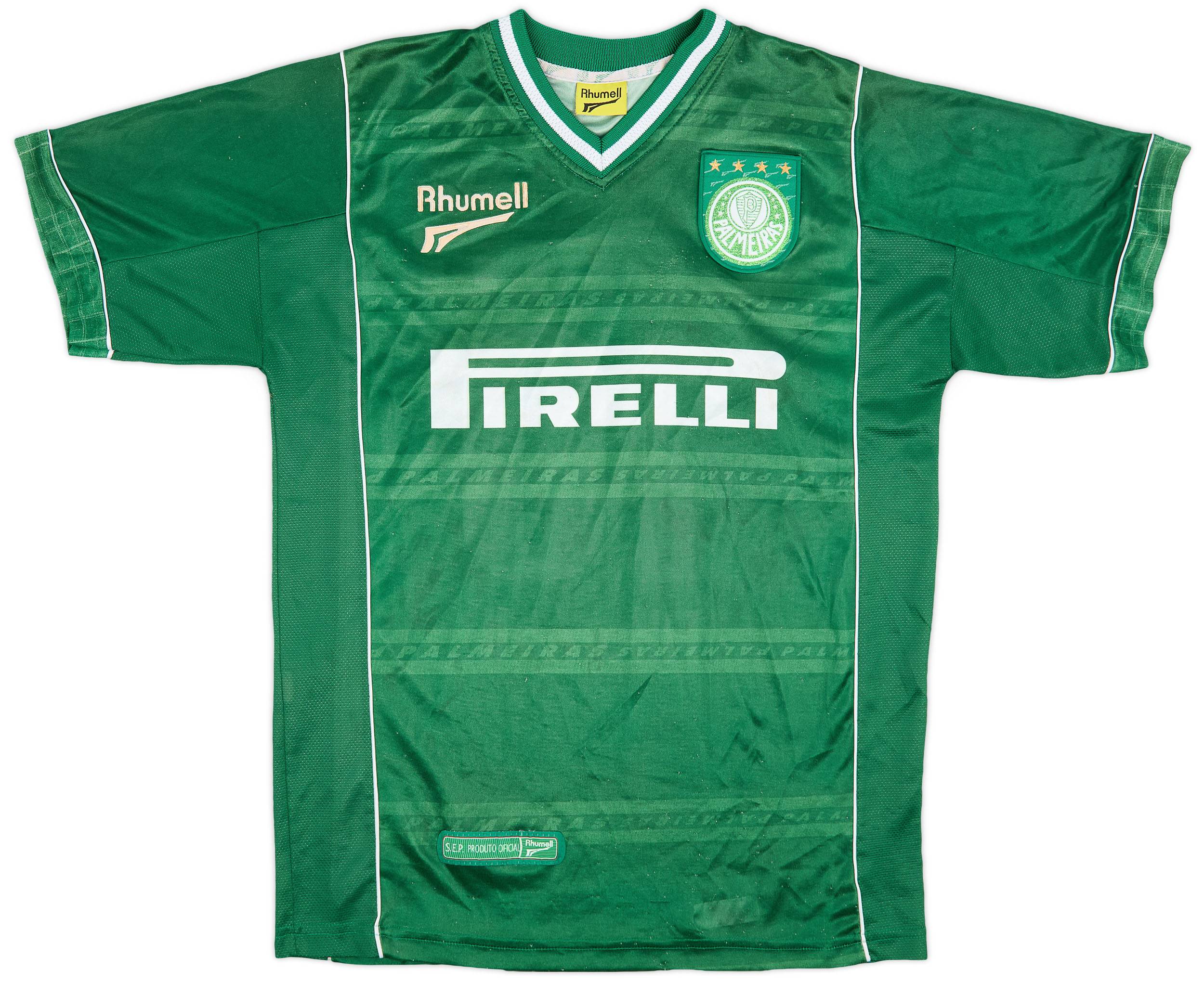 2001-02 Palmeiras Home Shirt #10 - 7/10 - (L)