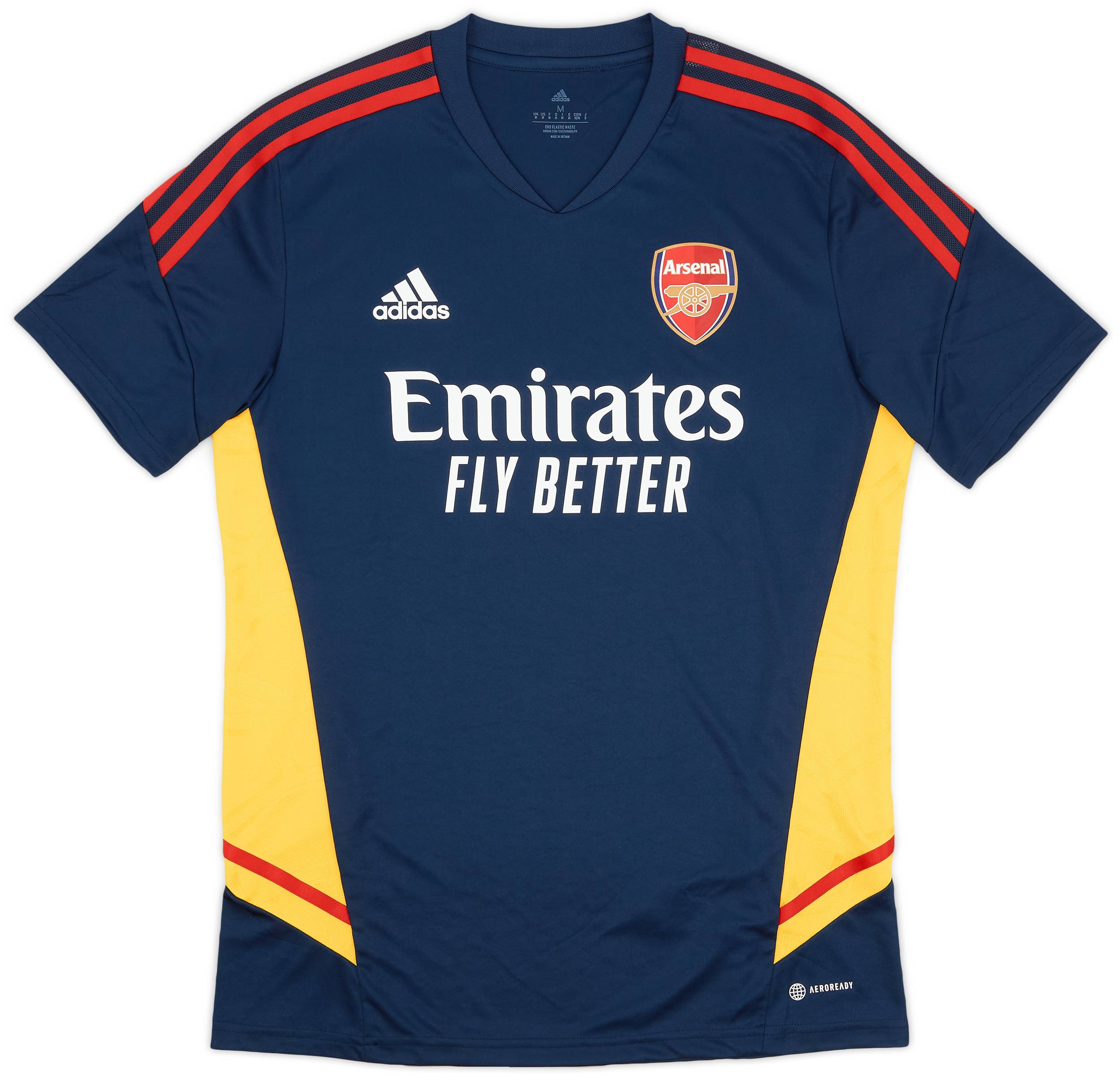 2022-23 Arsenal adidas Training Shirt - 10/10 - (M)