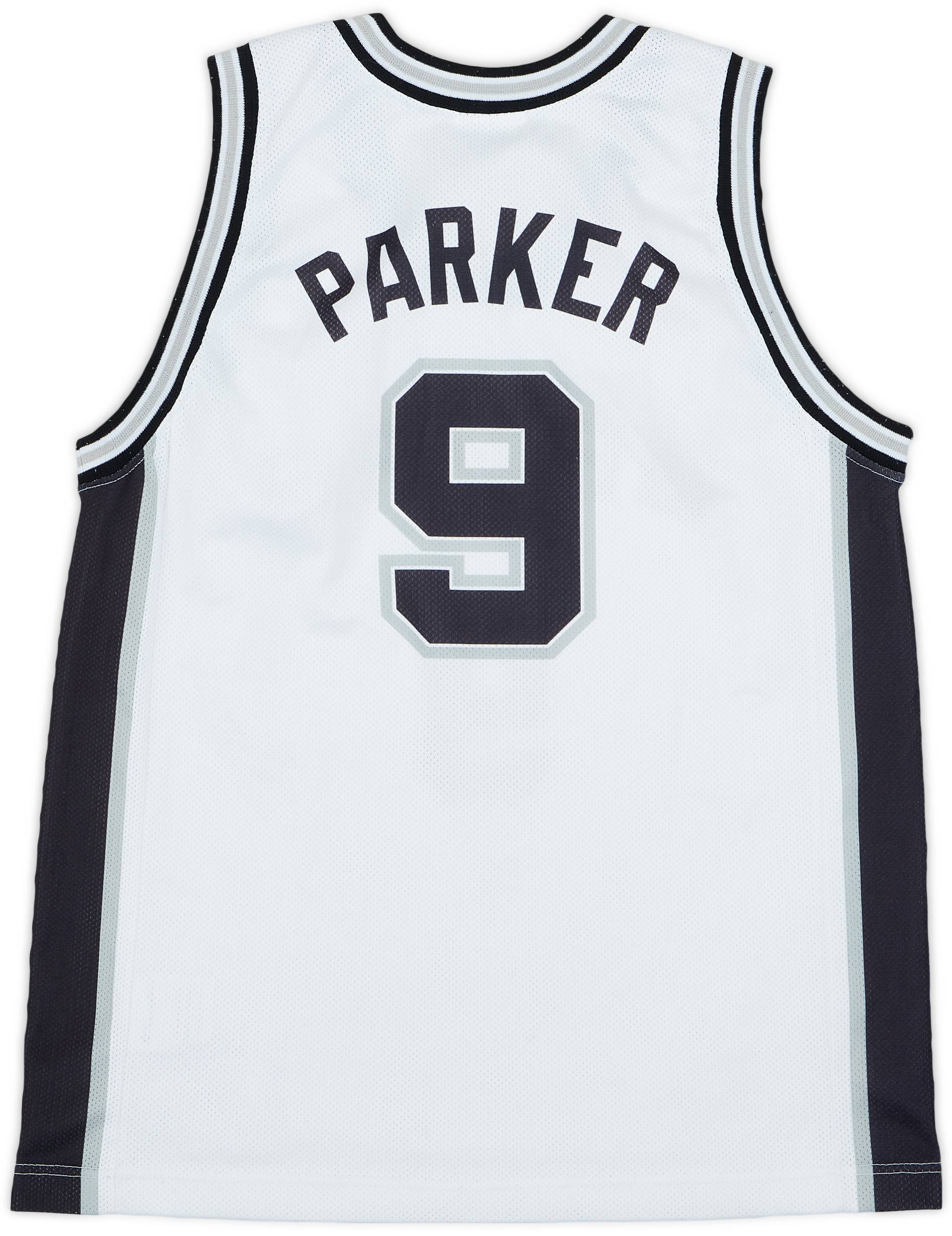 お手頃価格 2002-10 7 - Jersey Home Champion #9 Parker Spurs Antonio San ウェア