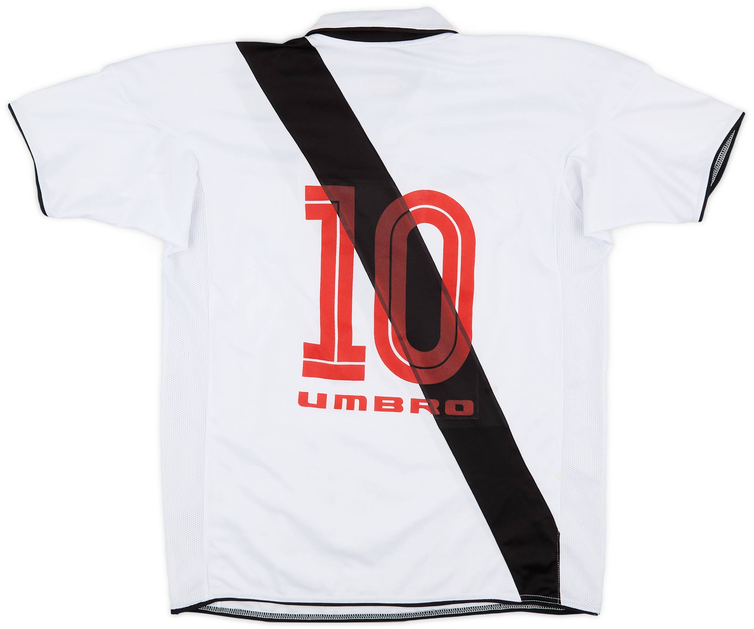 2004 Vasco da Gama Away Shirt #10 - 7/10 - (M)
