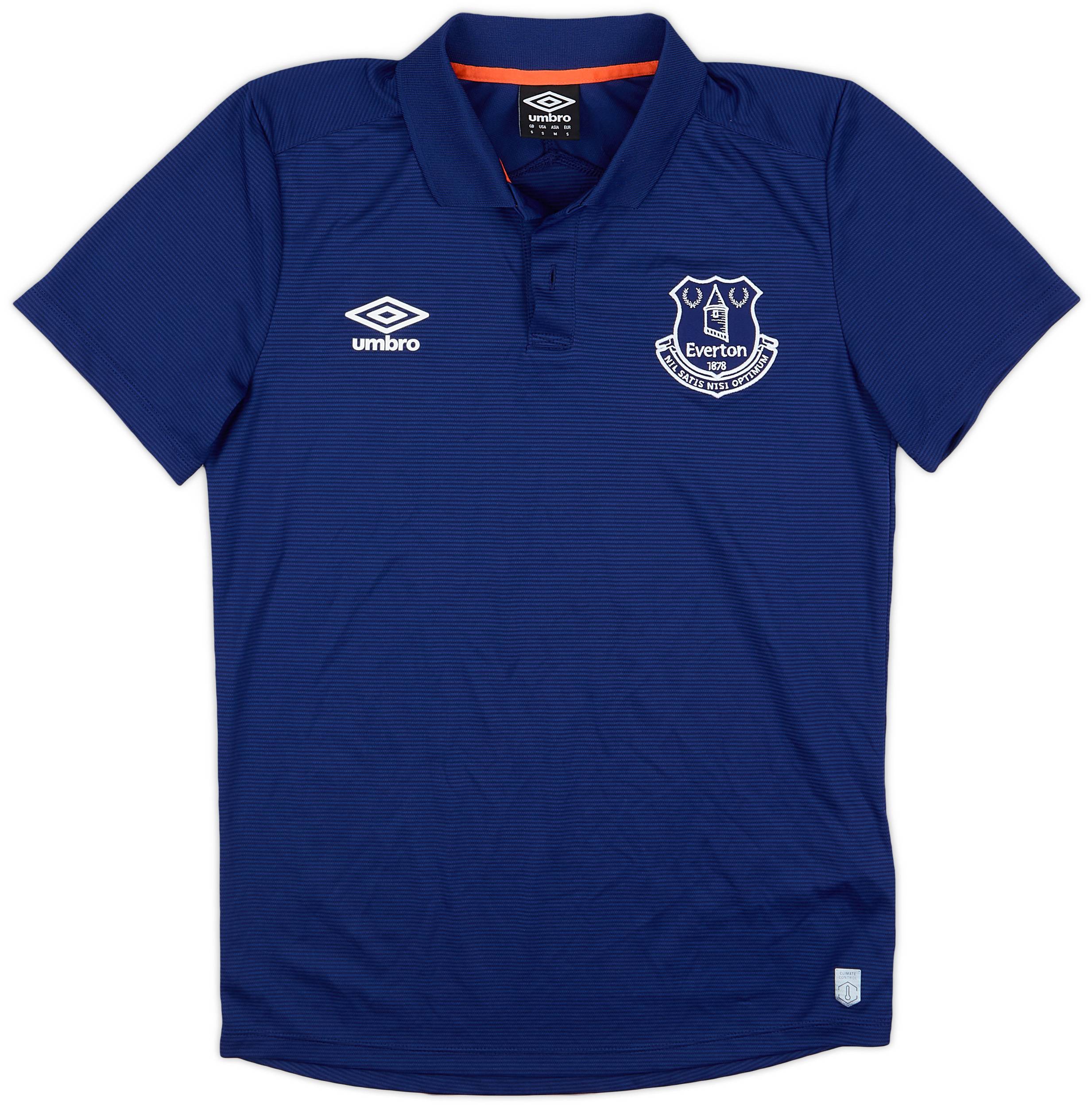 2018-19 Everton Umbro Polo Shirt - 9/10 - (S)