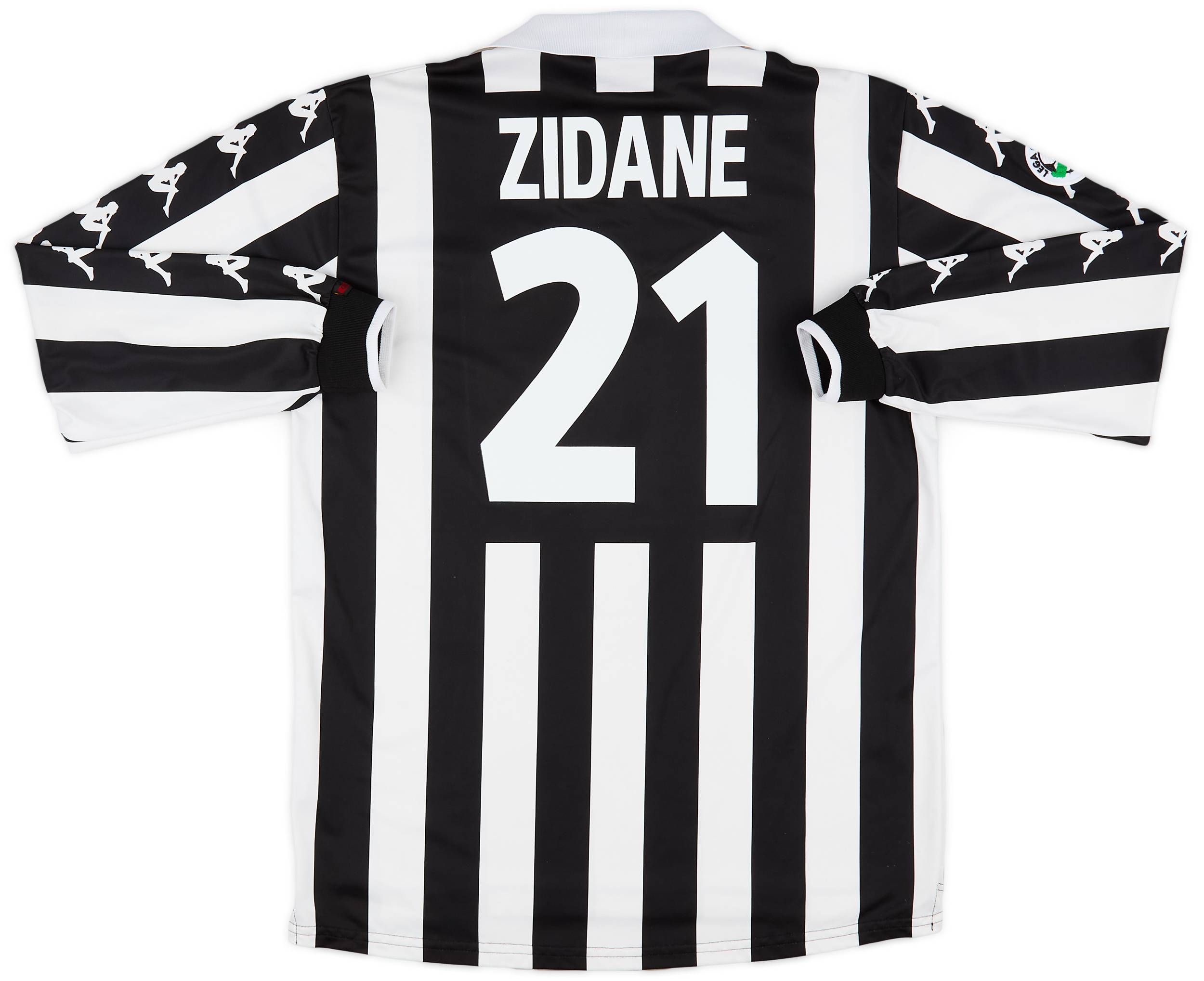 1999-00 Juventus Home L/S Shirt Zidane #21 - 6/10 - (XL)