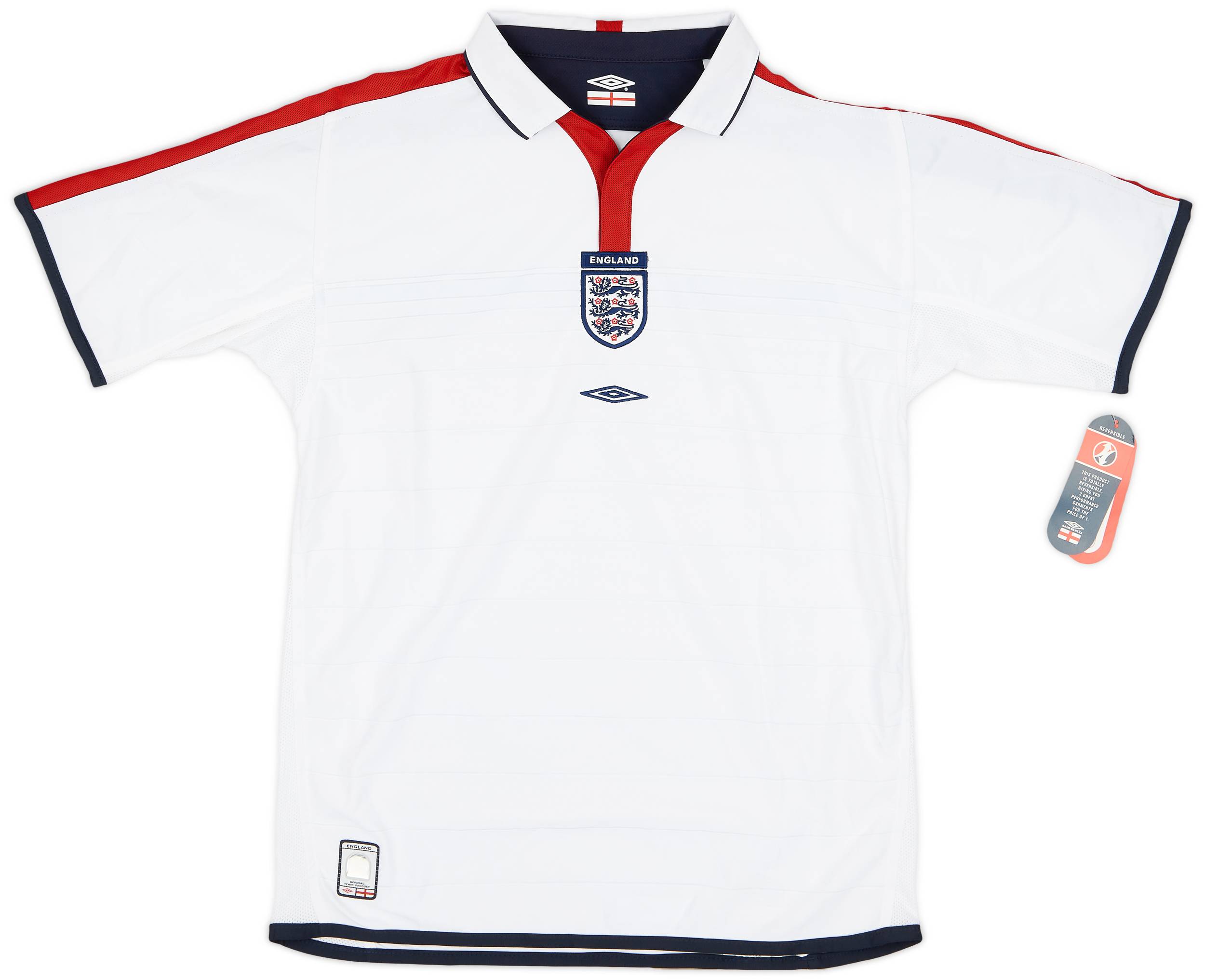 2003-05 England Home Shirt (XL.Boys)