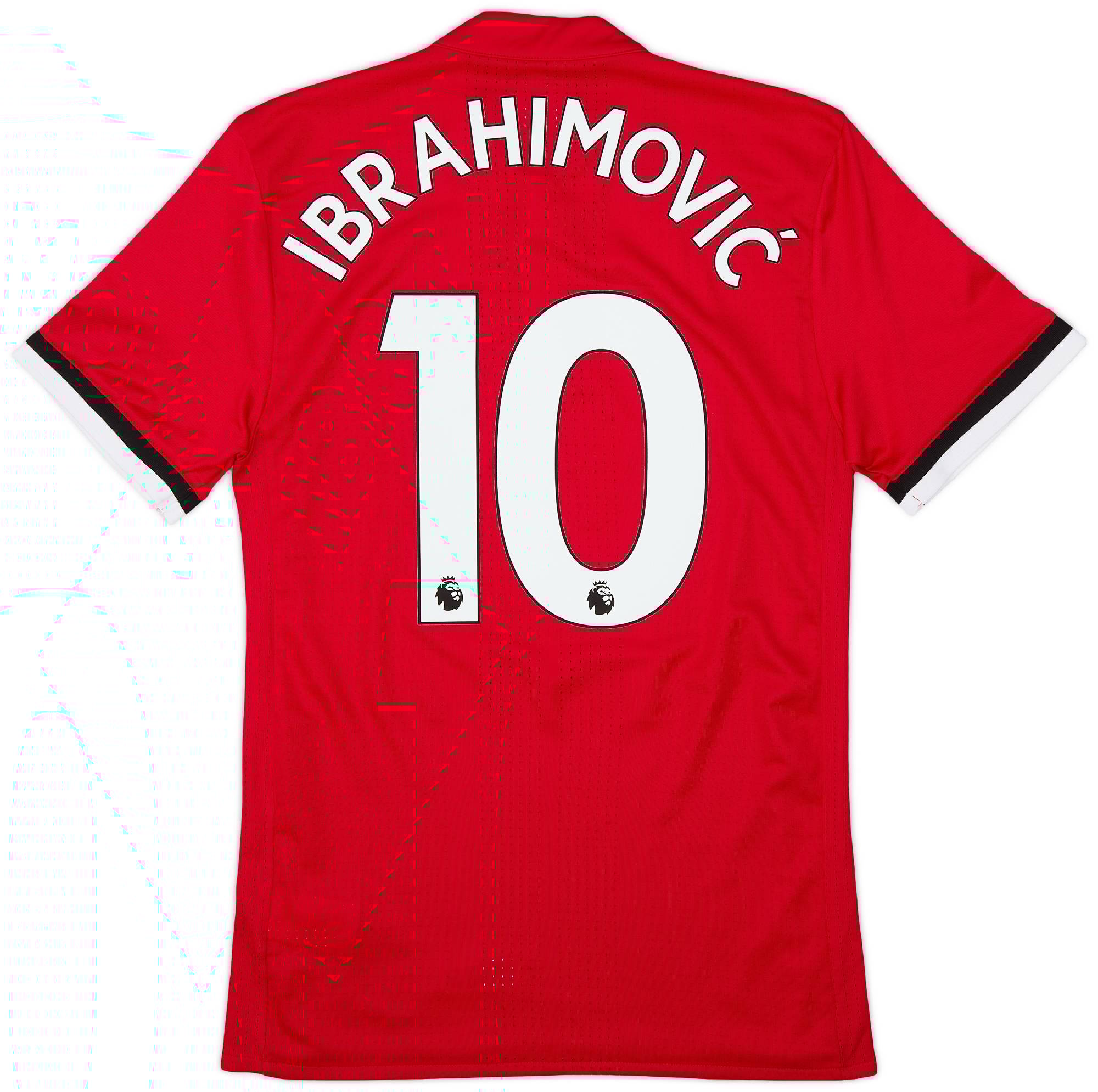 2017 18 Manchester United Authentic Home Shirt Ibrahimovic 10 9 10 S