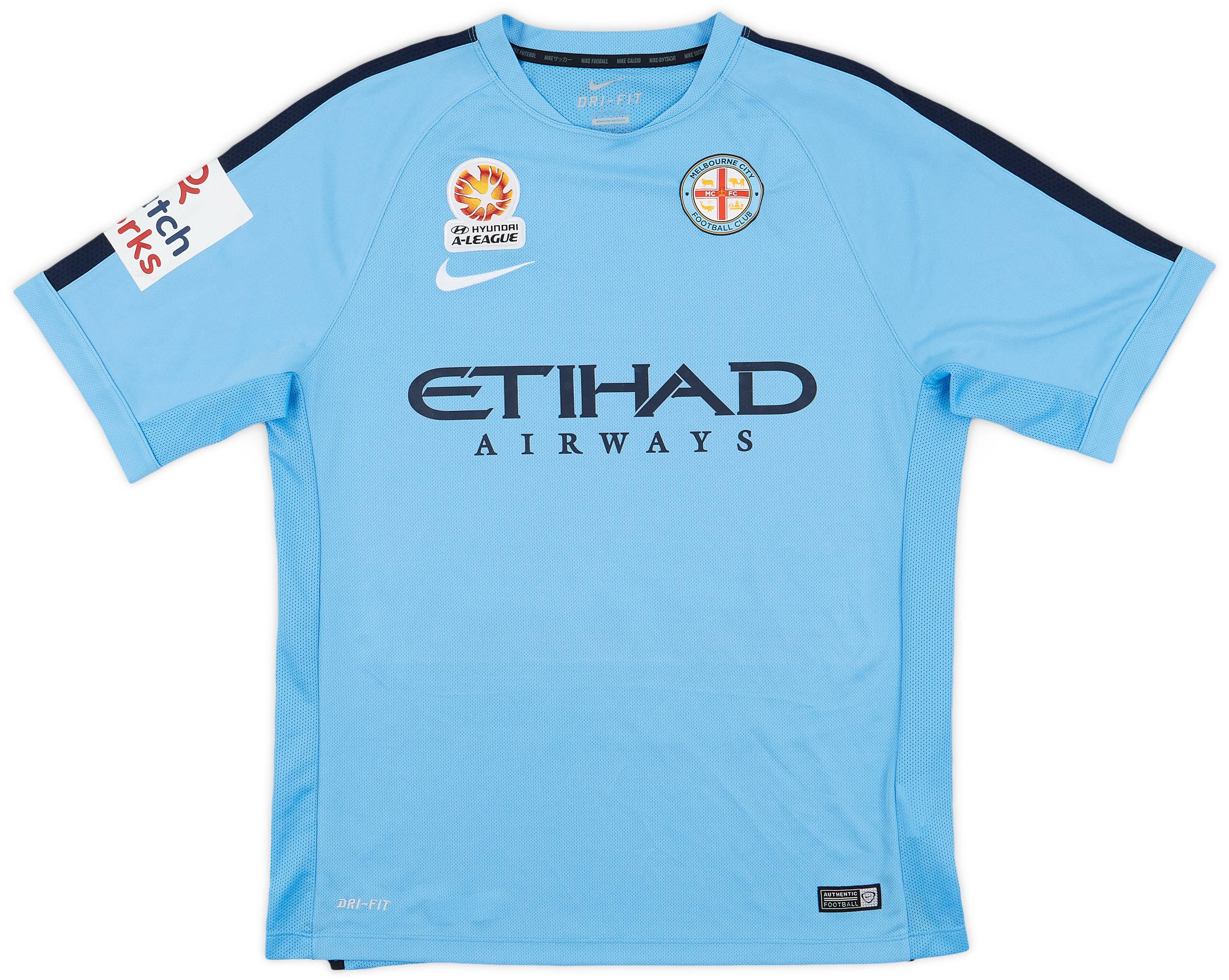 2014 15 Melbourne City Nike Training Shirt 7 10 L