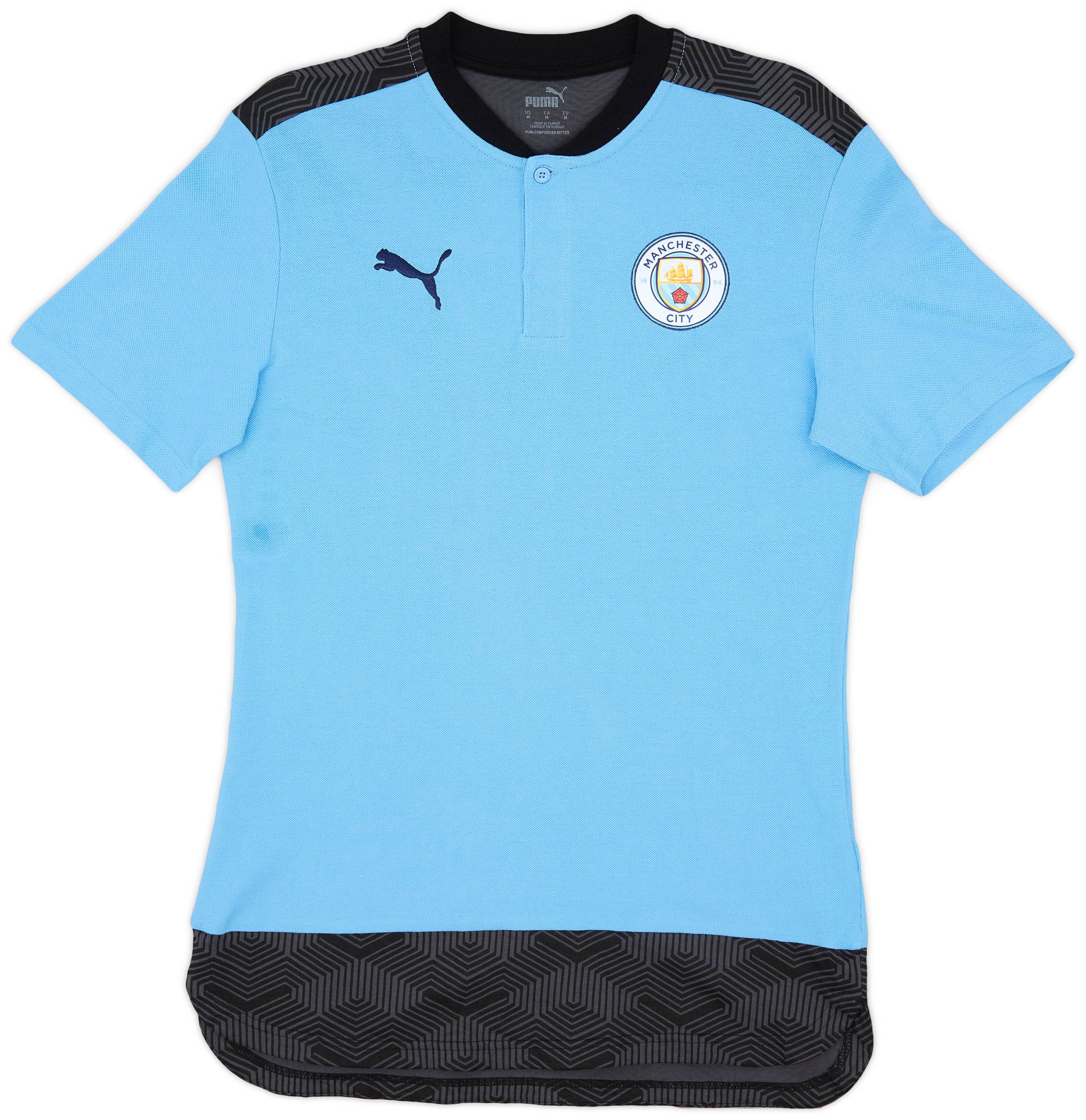 2019-20 Manchester City Puma Polo Shirt - 8/10 - (M)
