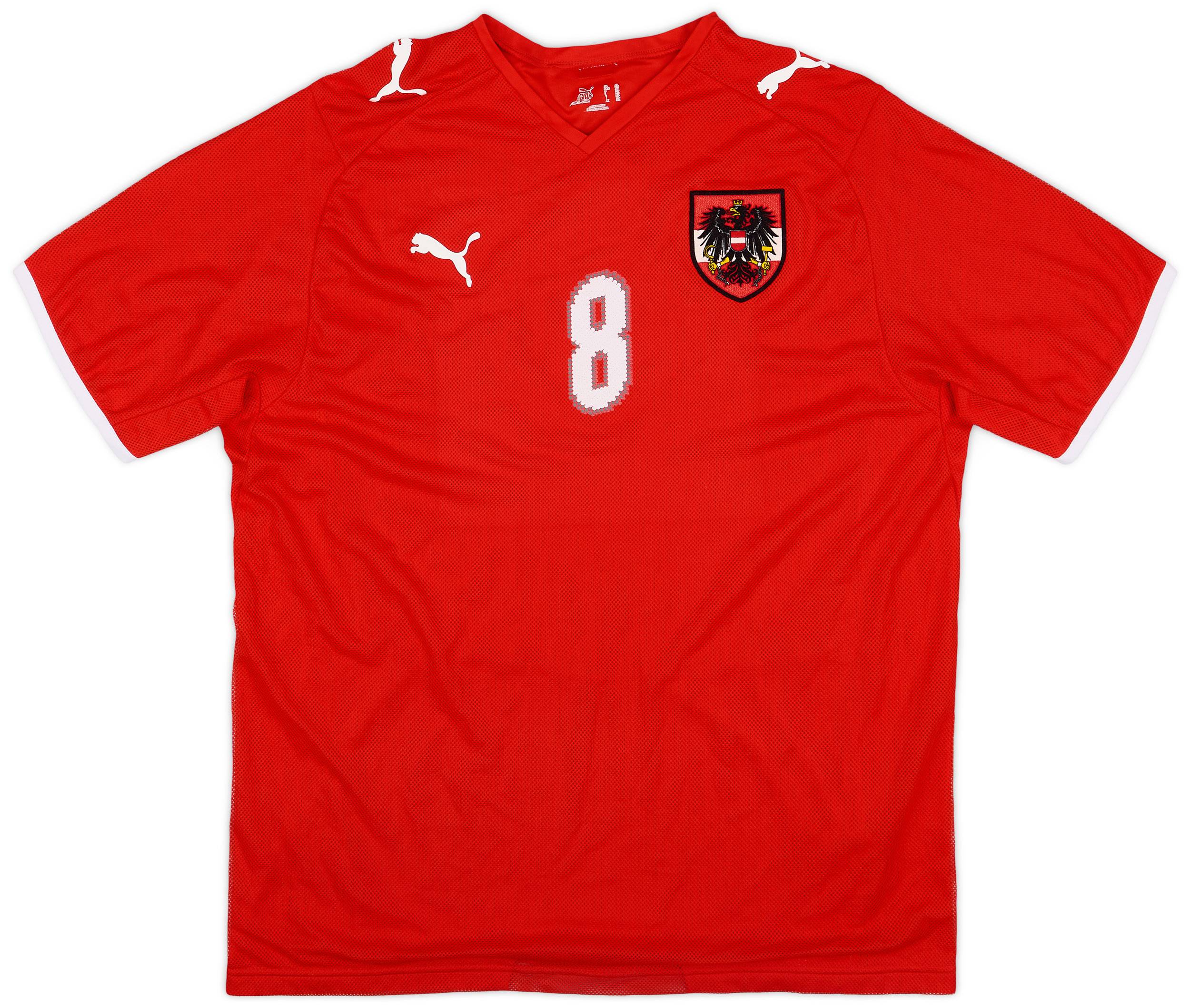 2008-09 Austria Home Shirt #8 - 8/10 - (XL)