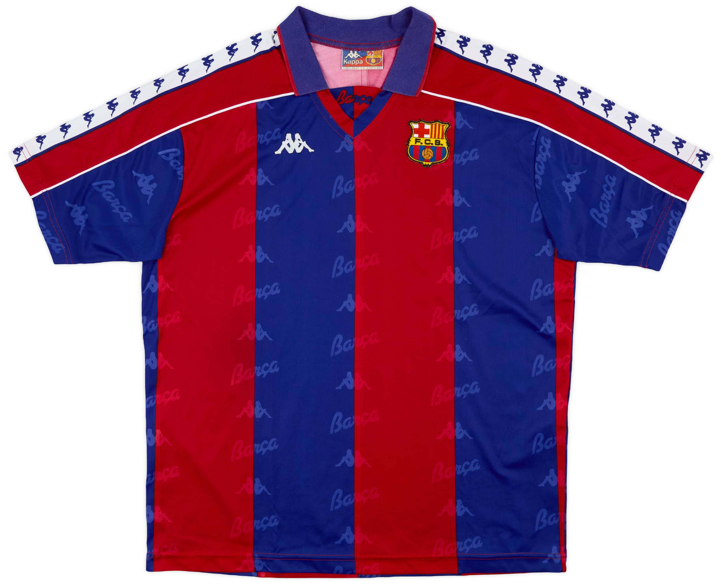 1992-95 Barcelona Home Shirt - 8/10 - (L)