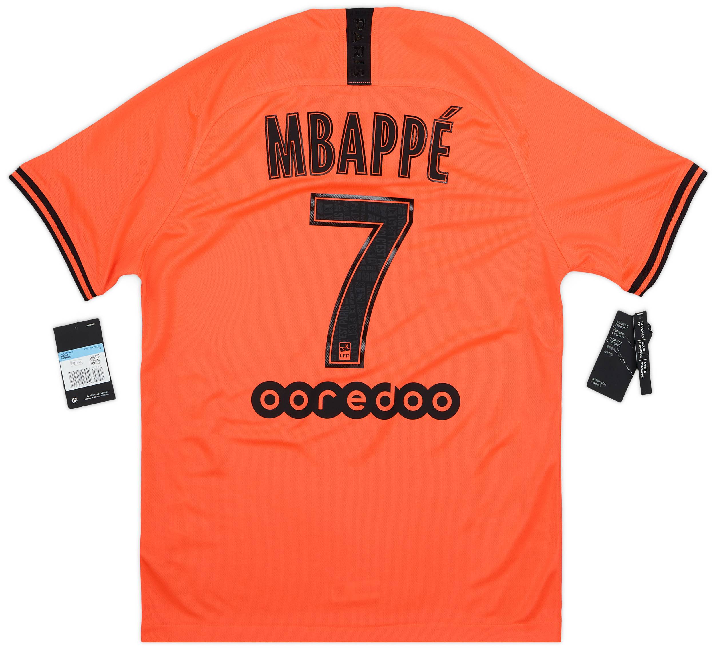 2019 20 Paris Saint Germain Away Shirt Mbappe 7 M