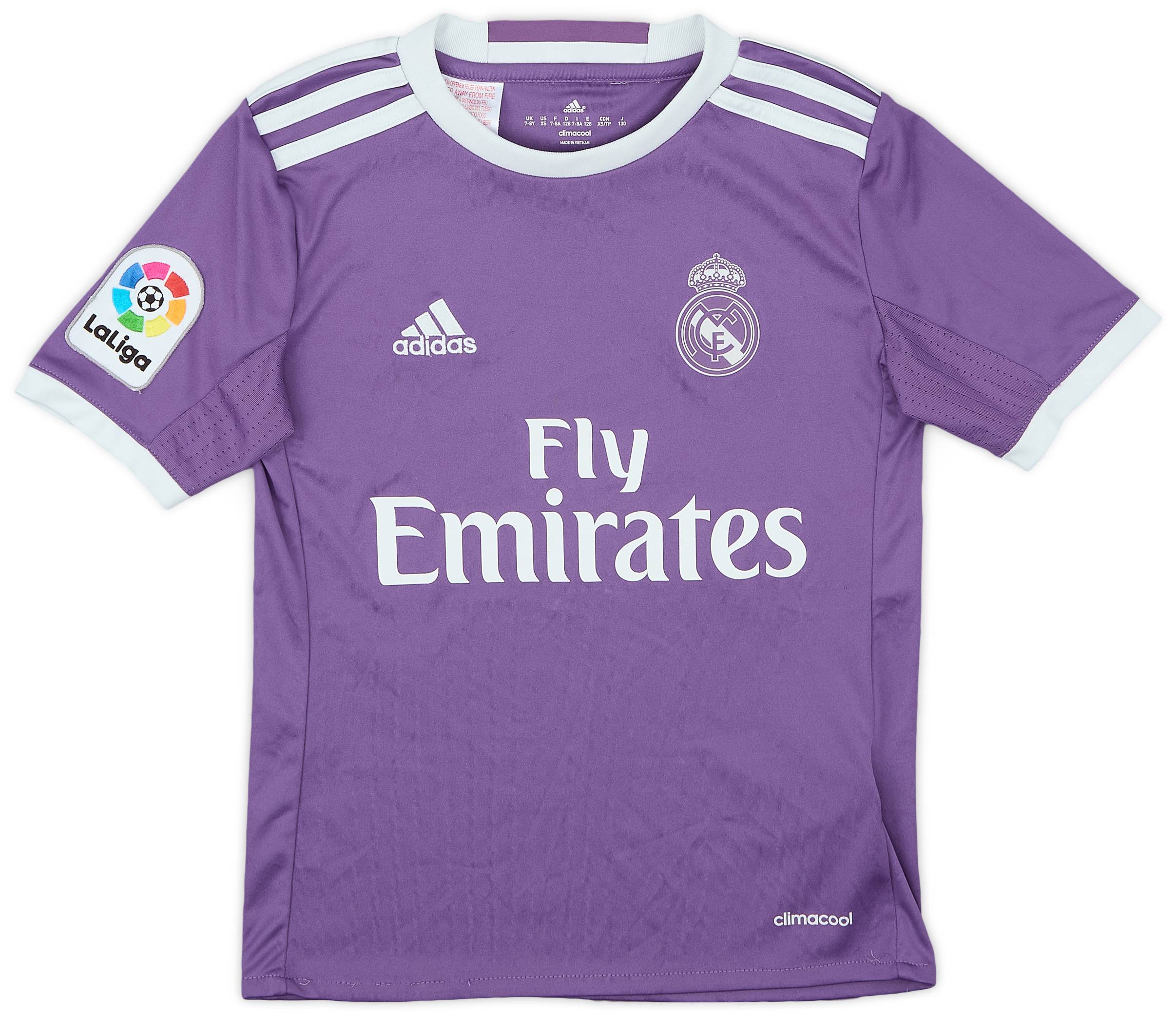2016-17 Real Madrid Away Shirt - 8/10 - (S.Boys)