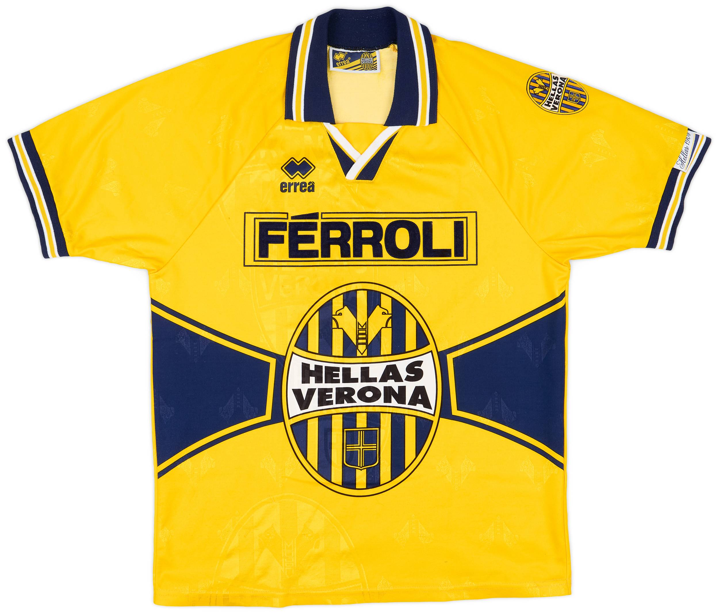 1996-97 Hellas Verona Home Shirt - 7/10 - (S)