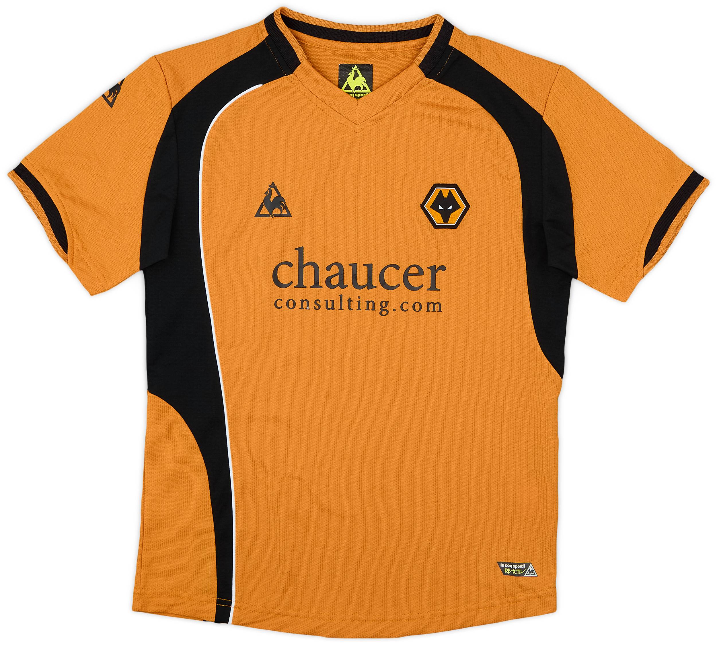 2008-09 Wolves Home Shirt - 9/10 - (XL.Boys)