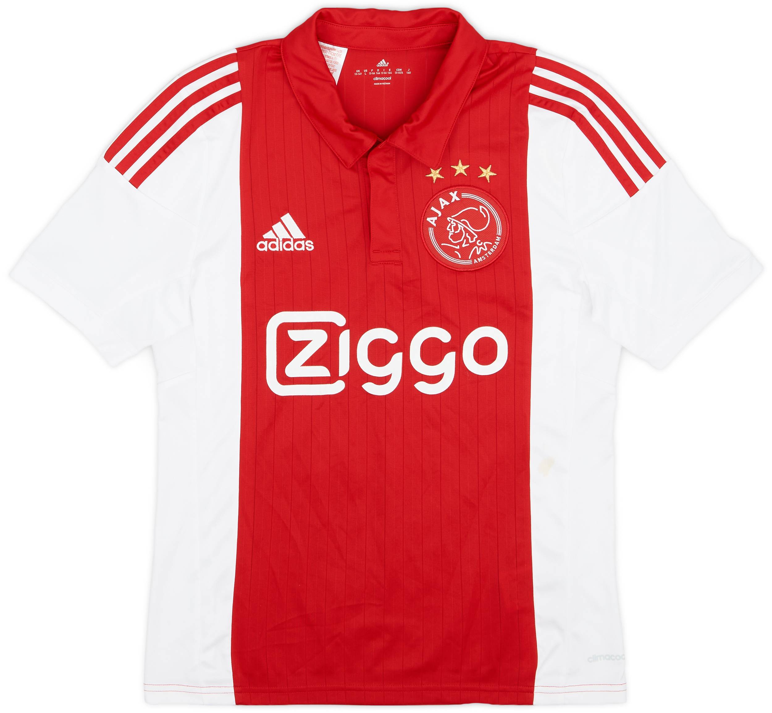2014 15 Ajax Home Shirt 7 10 L.Boys