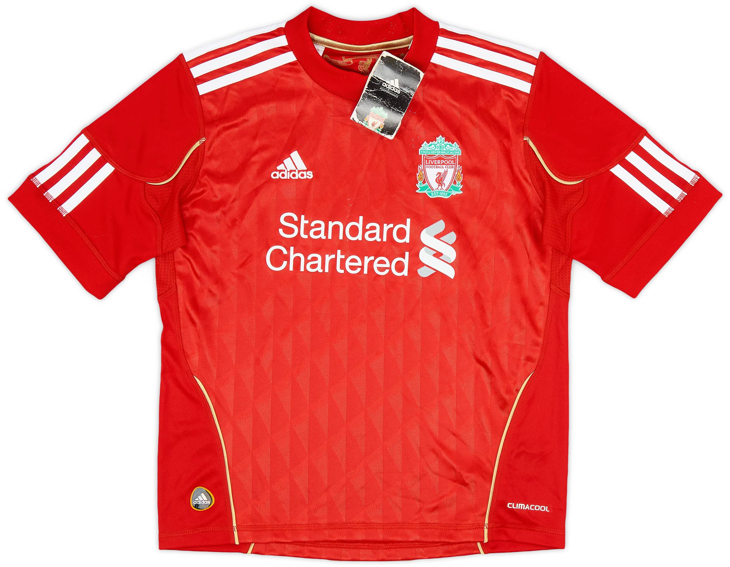 2010-12 Liverpool Home Shirt (S.Boys)